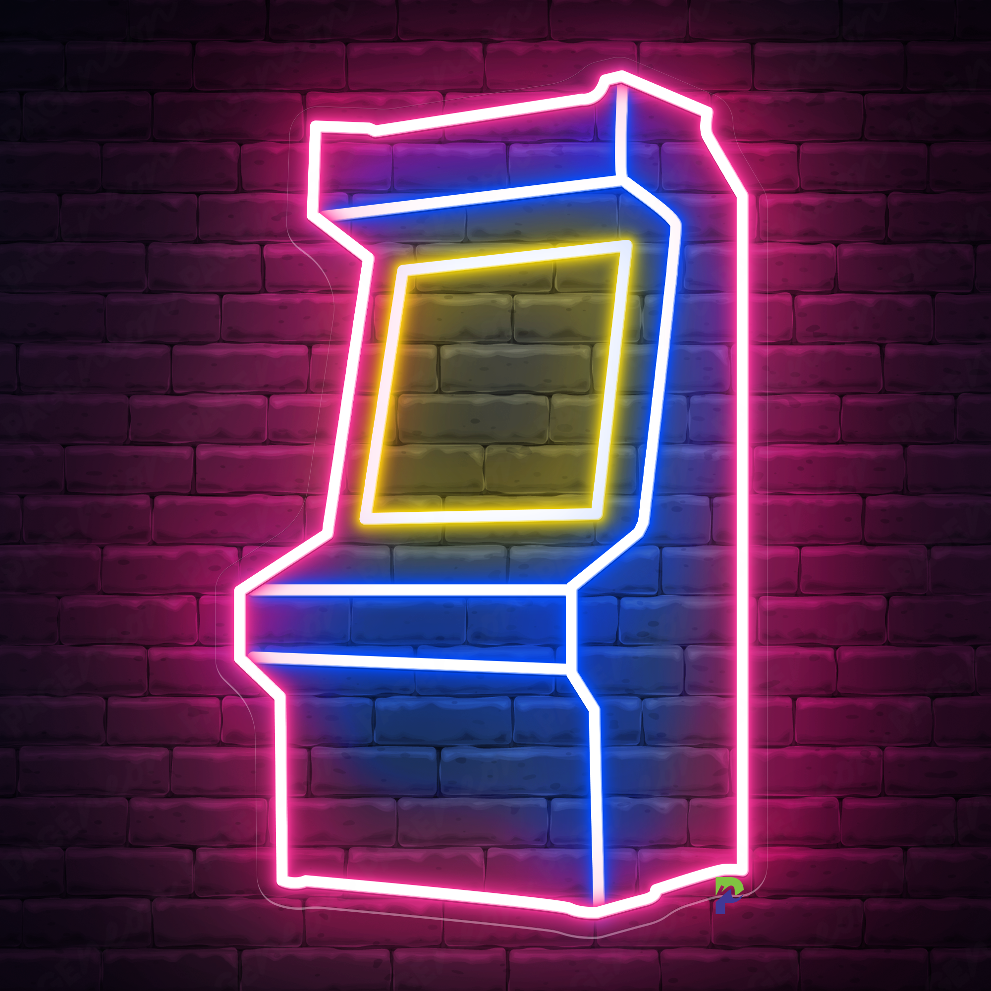 Arcade Cabinet Neon Signs Game Led Light