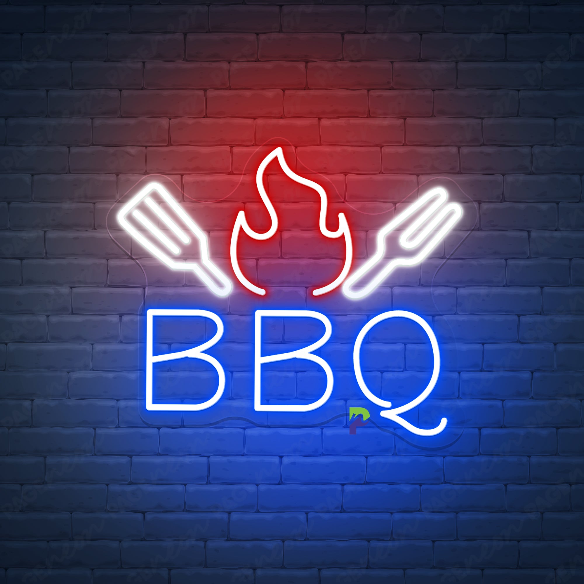BBQ Neon Sign Best Restaurant Led Light