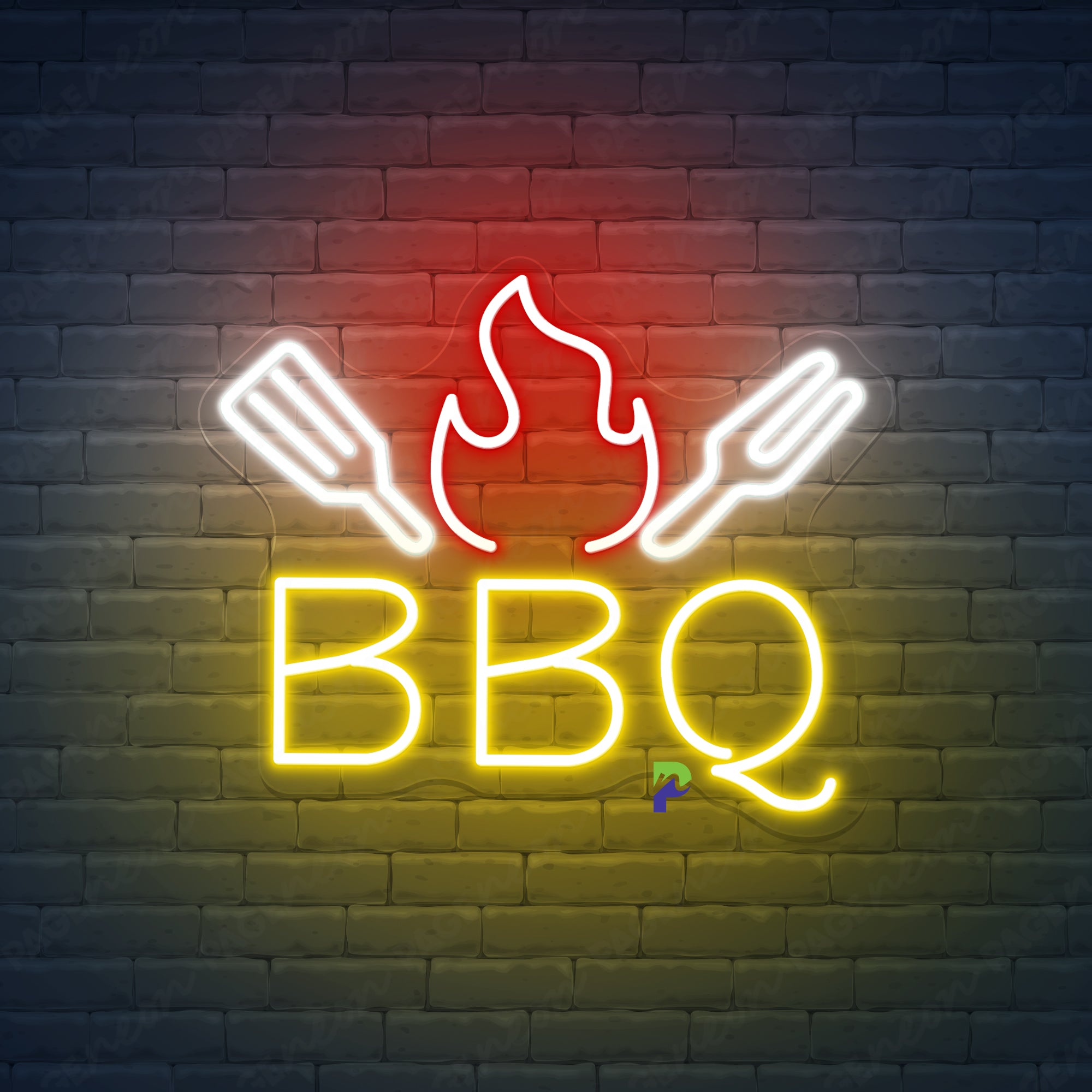 BBQ Neon Sign Best Restaurant Led Light PageNeon