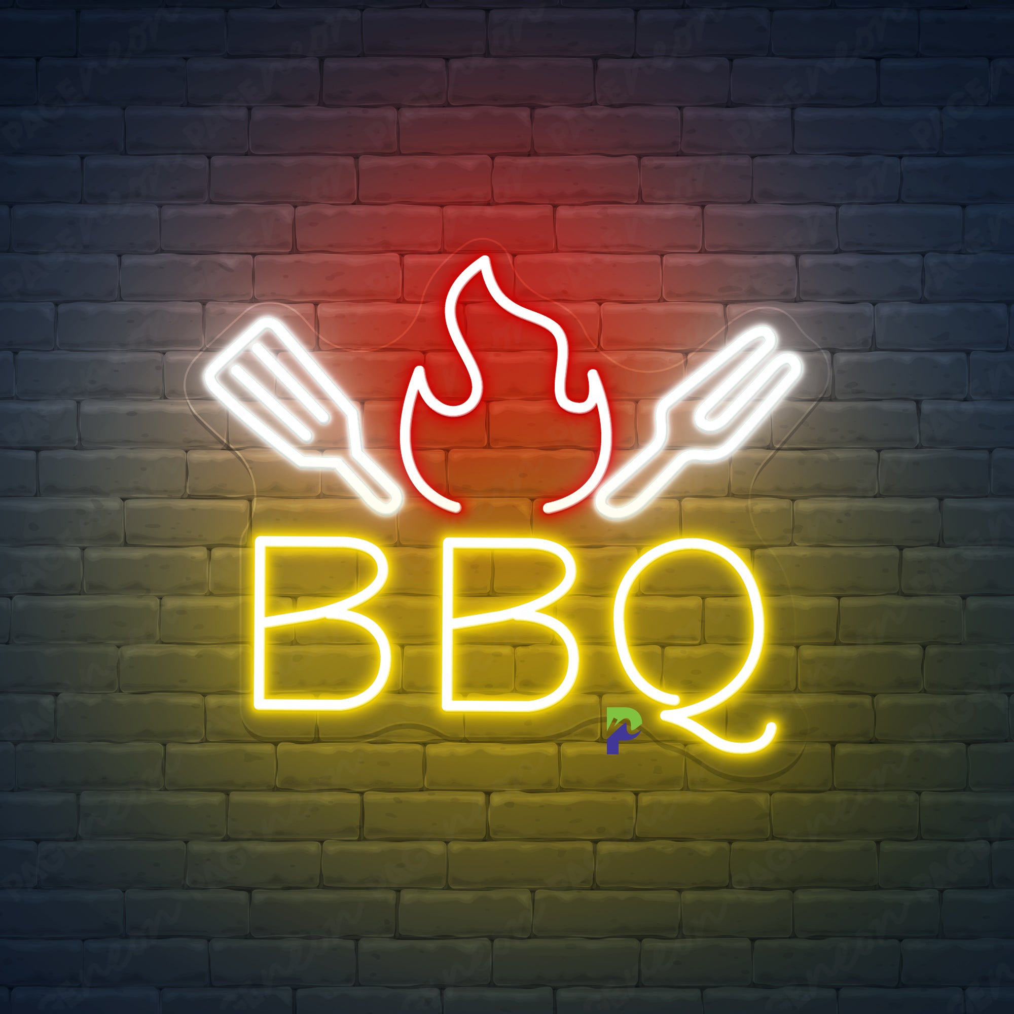 BBQ Neon Sign Best Restaurant Led Light