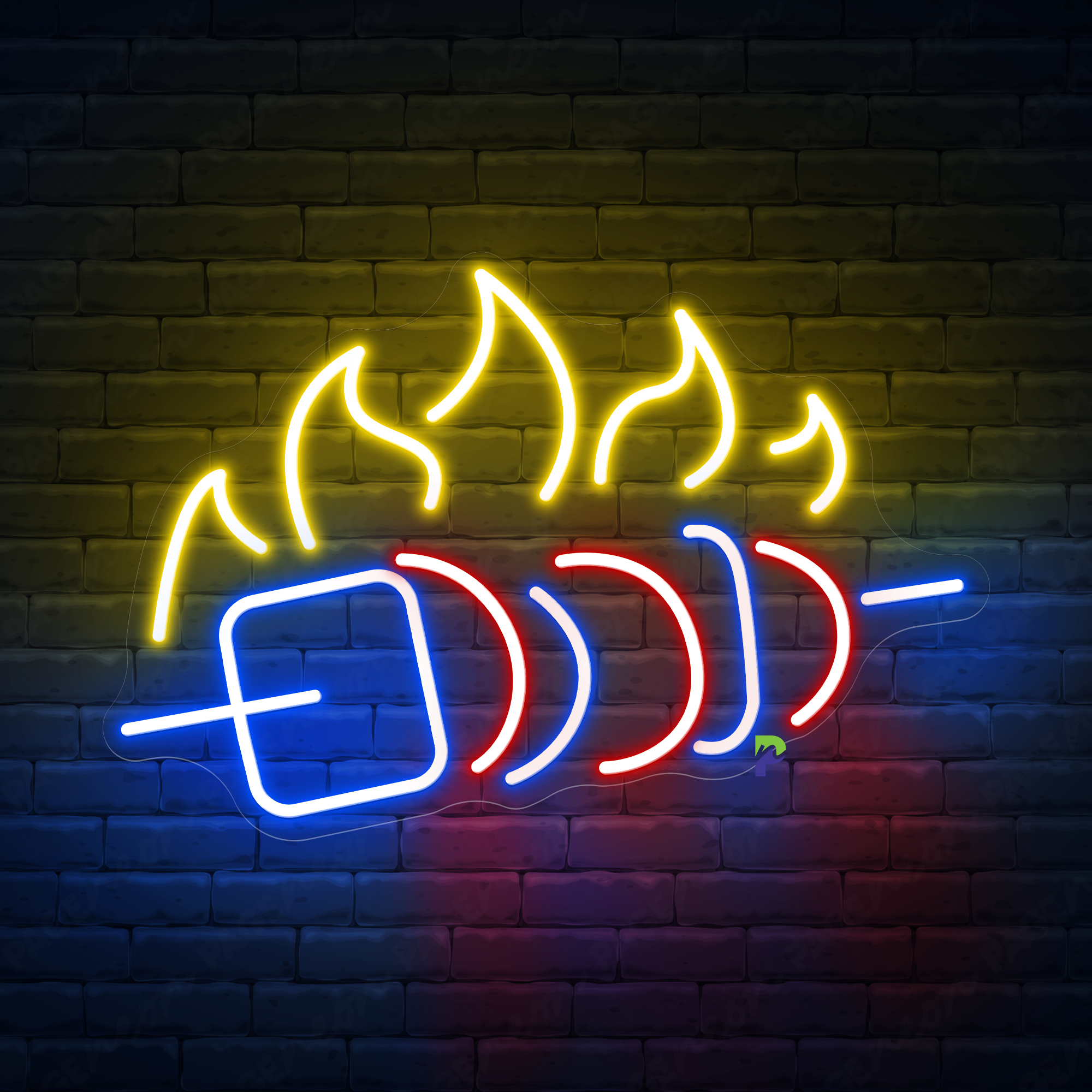 Barbeque Neon Sign BBQ Restaurant  Led Light