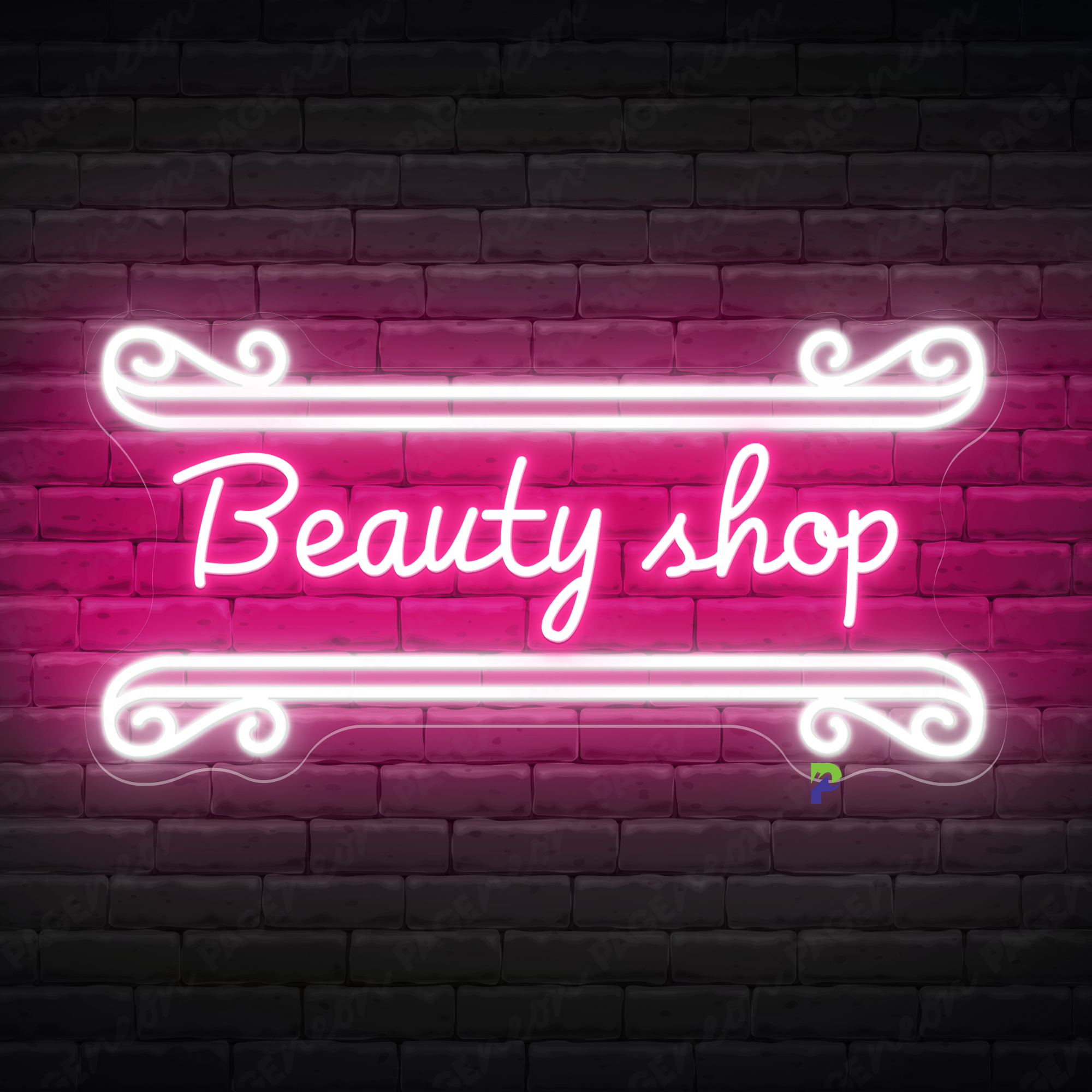 Beauty Shop Neon Signs Custom Cosmetic Led Light