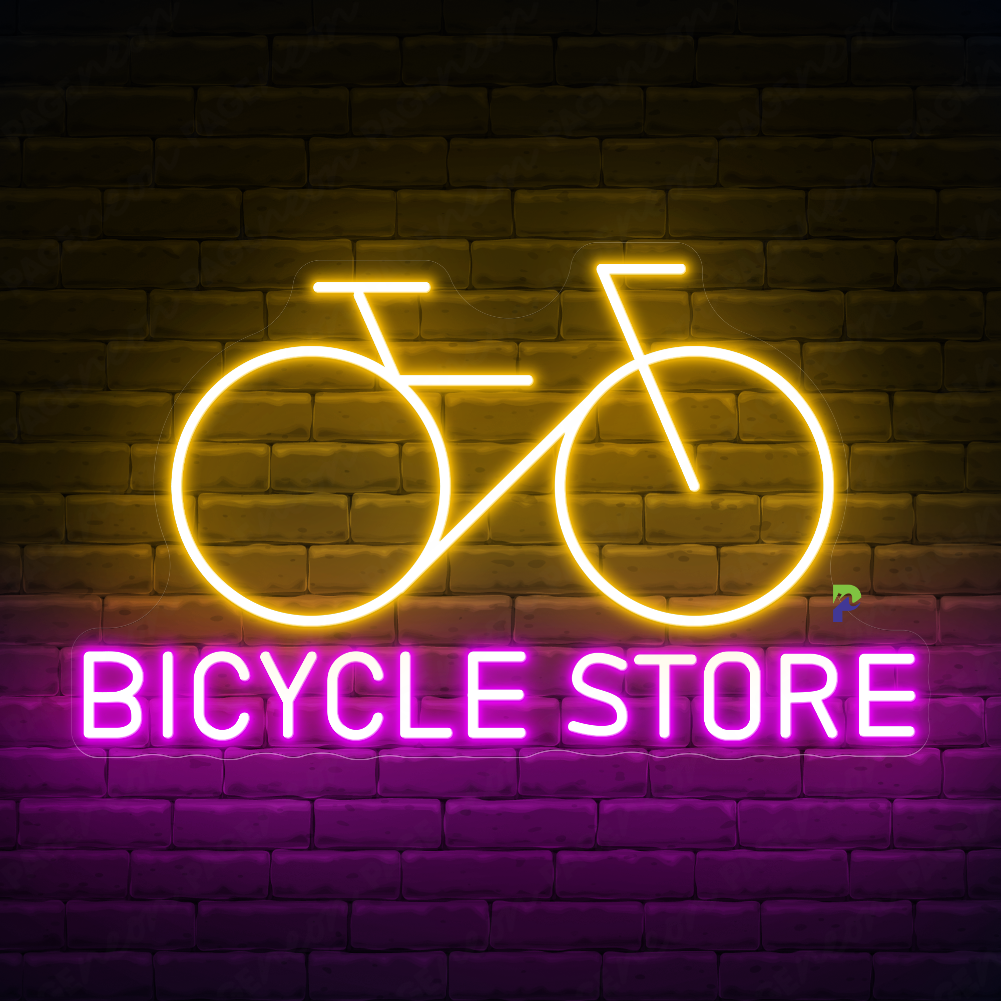 Bicycle Store Neon Signs Business Led Light