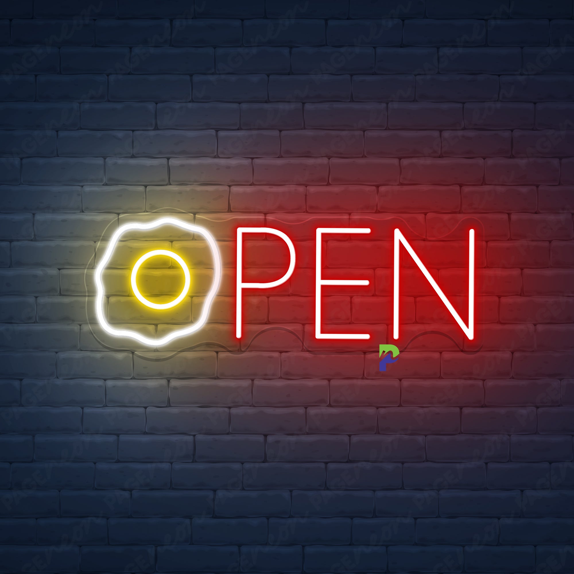 Breakfast Neon Sign Bussiness Open Led Light