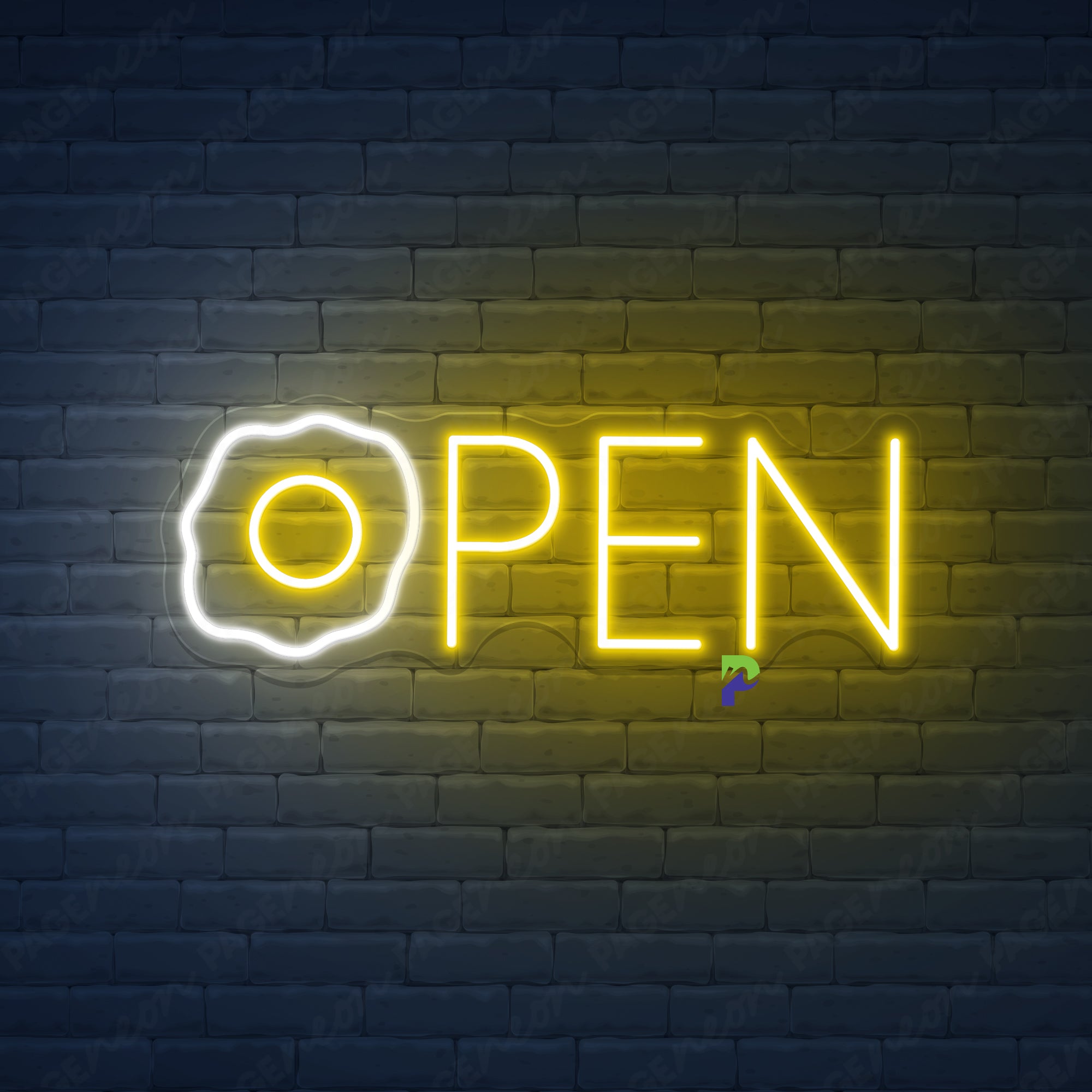 Breakfast Neon Sign Bussiness Open Led Light
