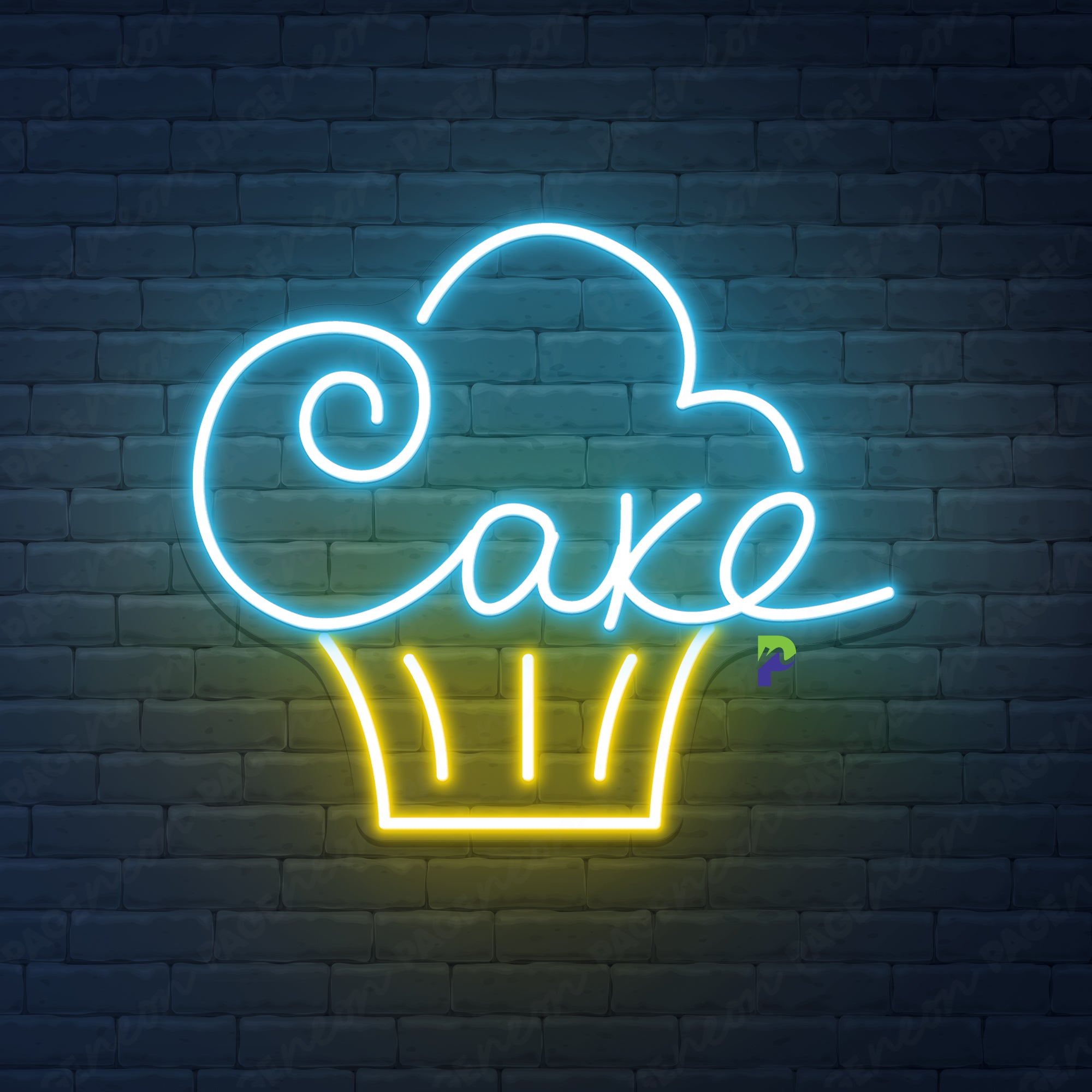 Cake Neon Sign Bakery Led Light