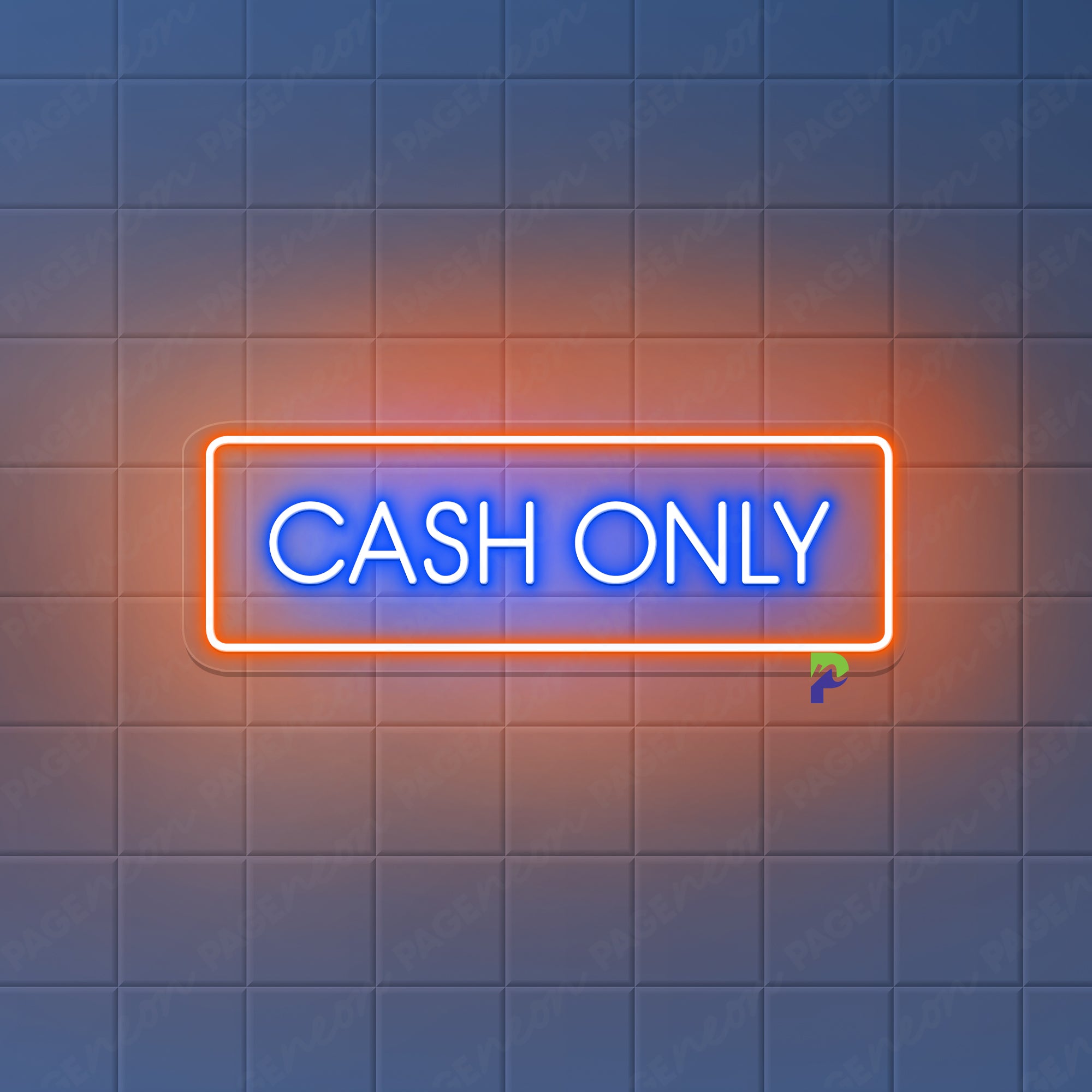 Cash Only Neon Sign Best Led Light For Stores