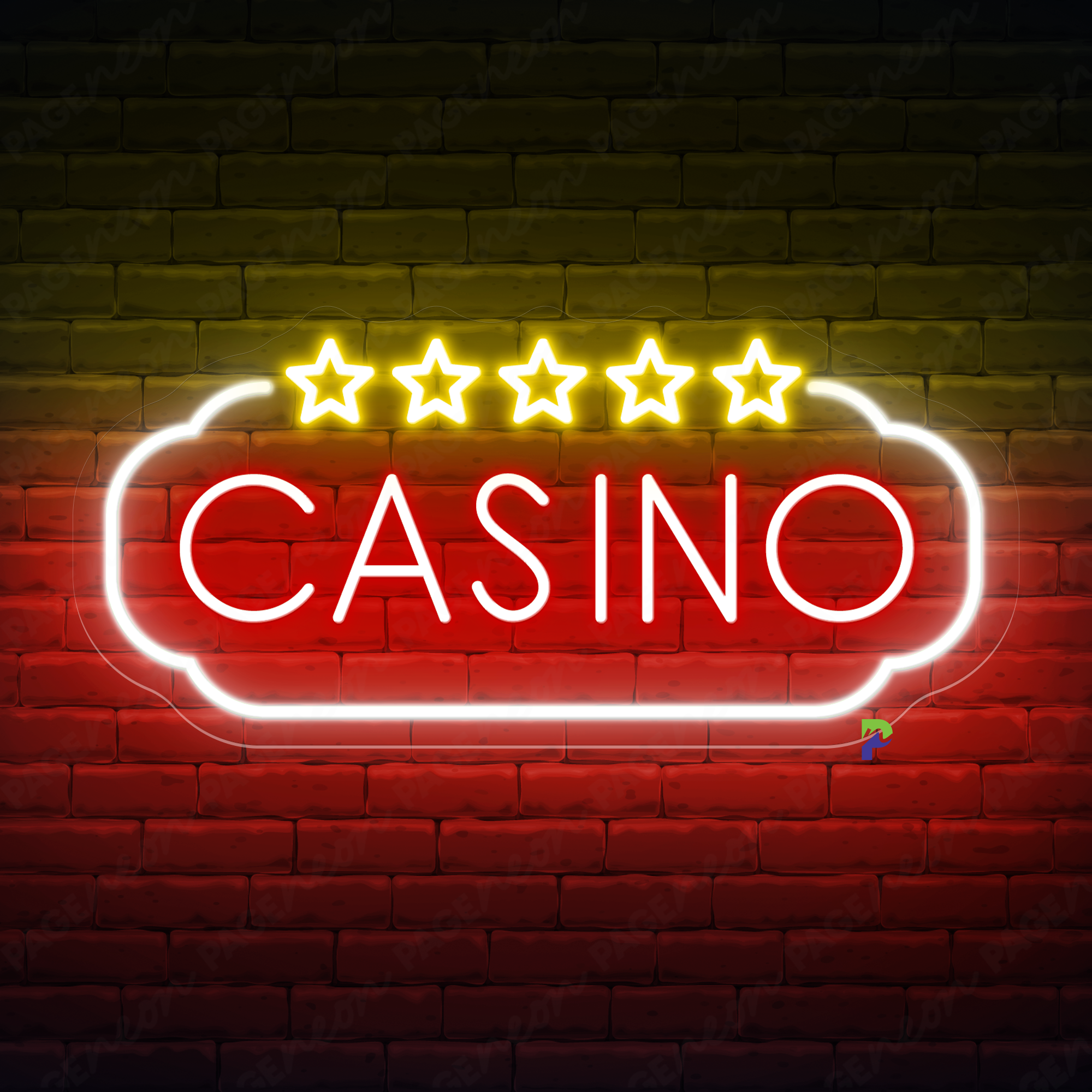 Casino Neon Signs Custom Business Led Light