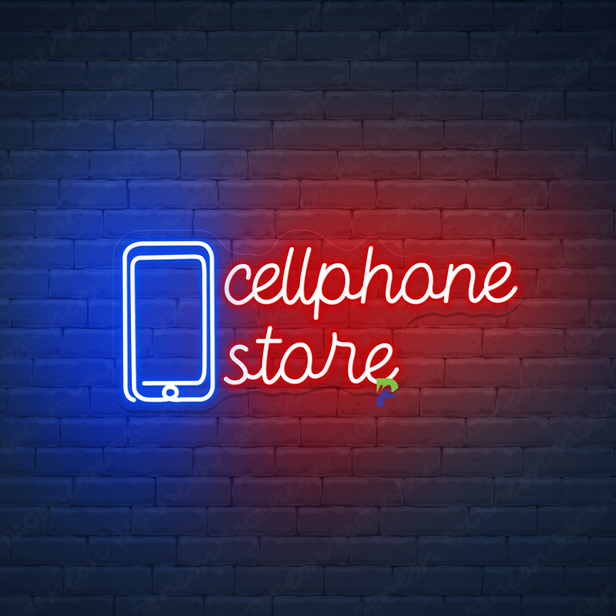 Cellphone Store Neon Signs Business Custom Led Light