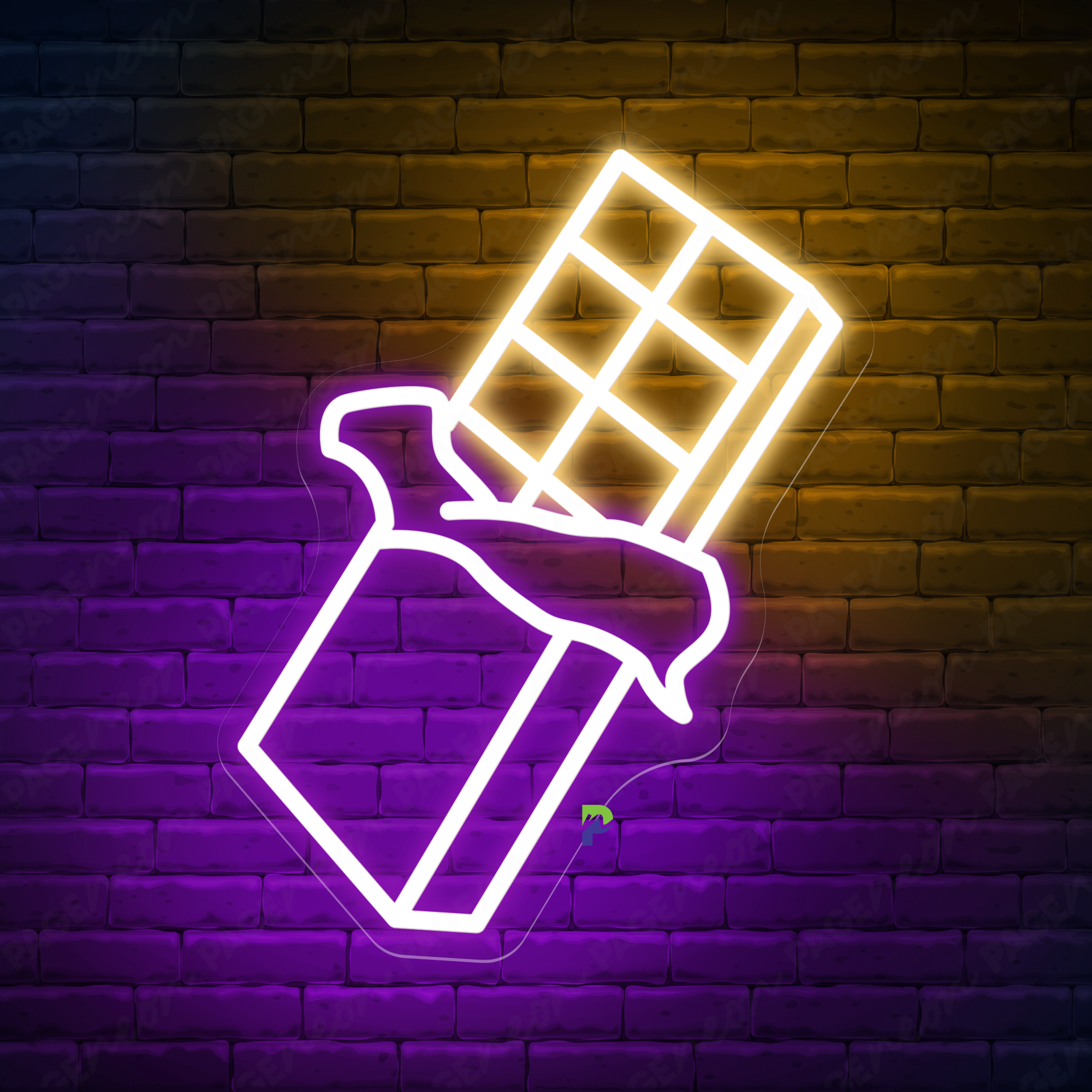 Chocolate Neon Sign Sweet Led Light