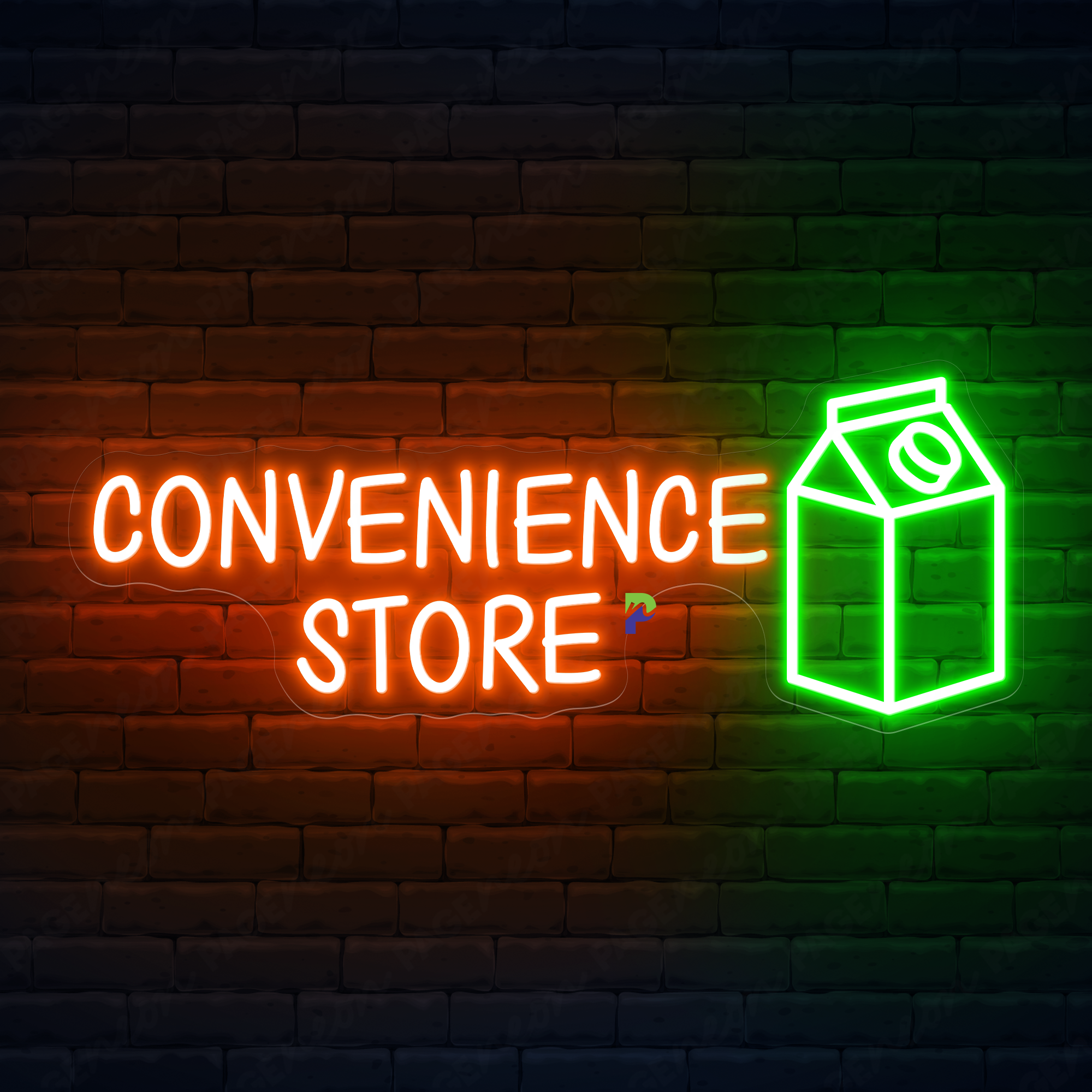 Convenience Store Neon Sign Business Big Led Light