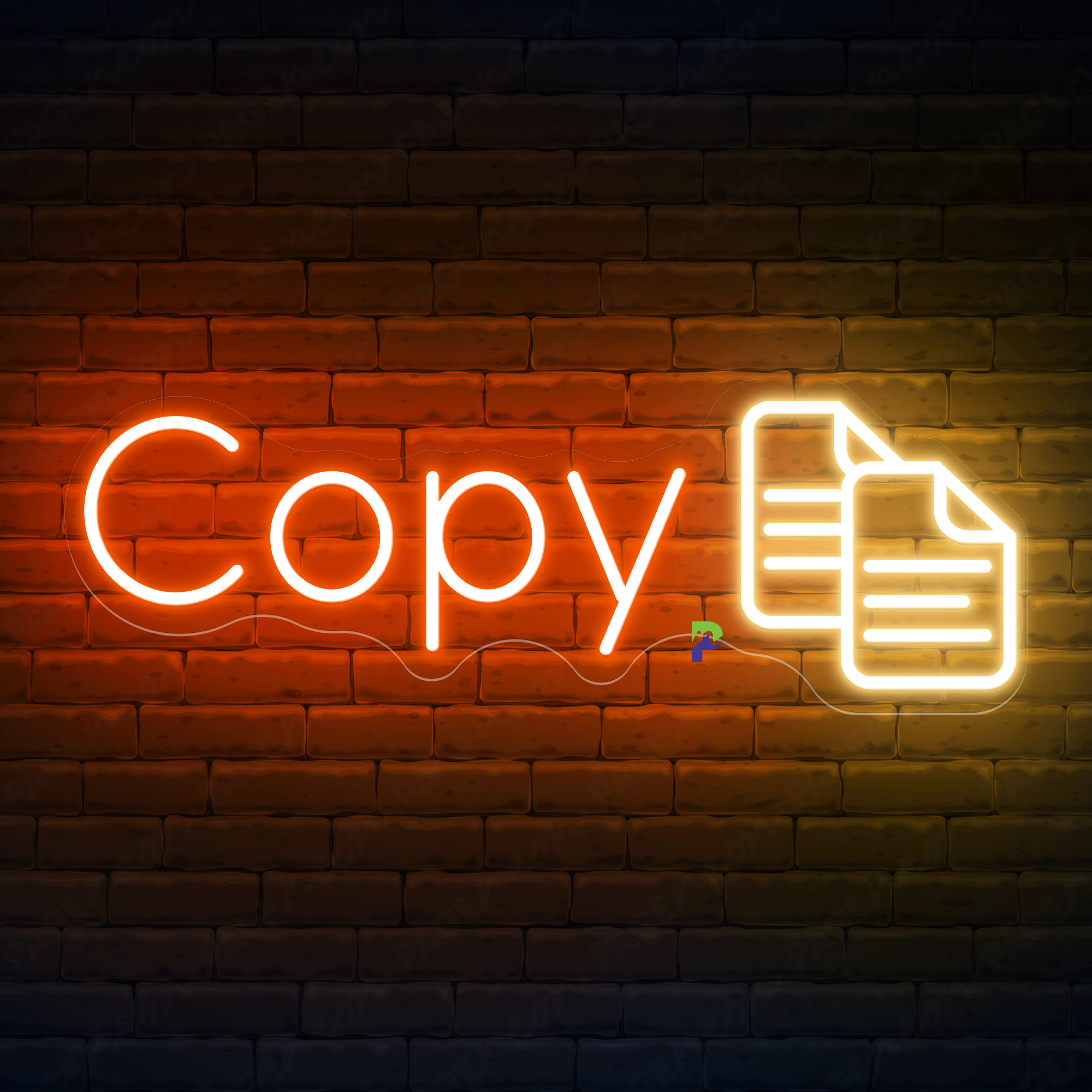 Copy Neon Signs Printing Led Light