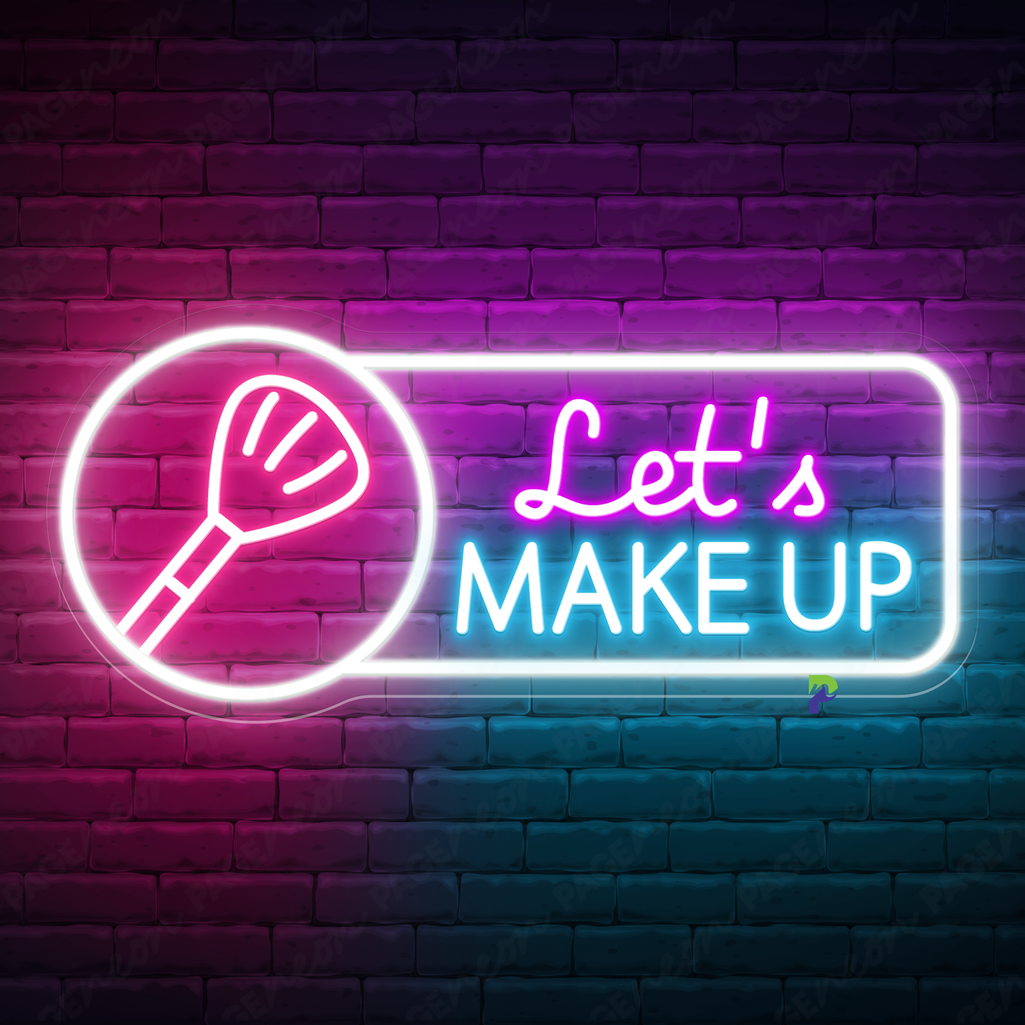 Cosmetic Shop Neon Signs Make Up Led Light