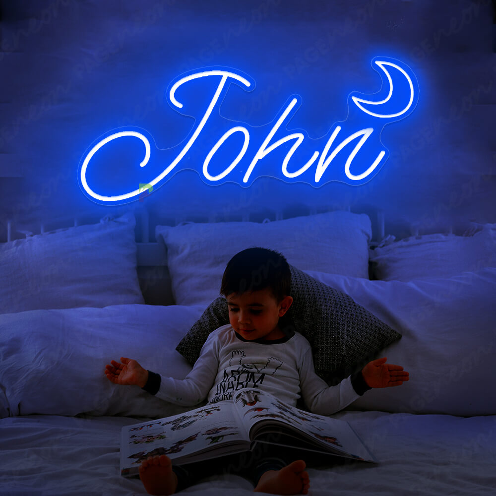 Custom Neon Signs Led Name Light Moon