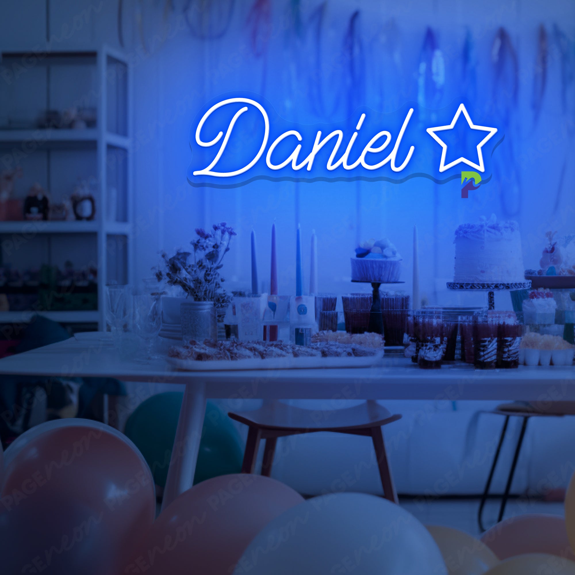 Custom Neon Sign Name Led Light For Birthday Party