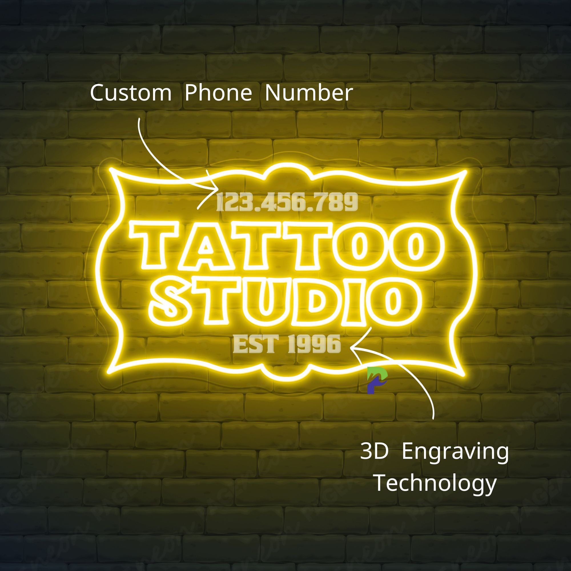 Tattoo Neon Signs Custom Business Light