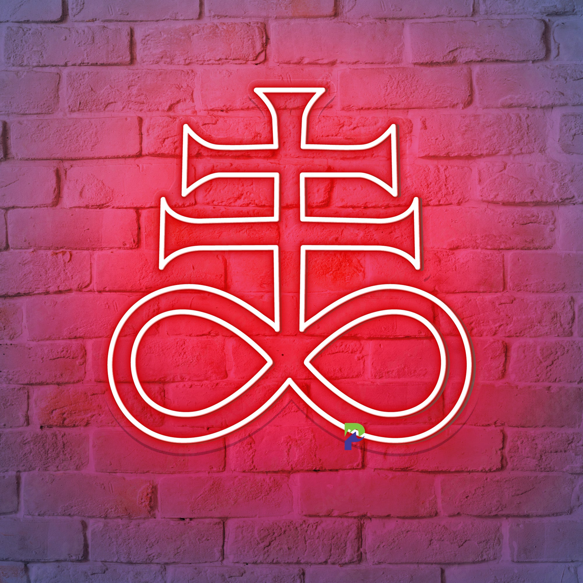 Devil Neon Sign Dangerous Red Led Light
