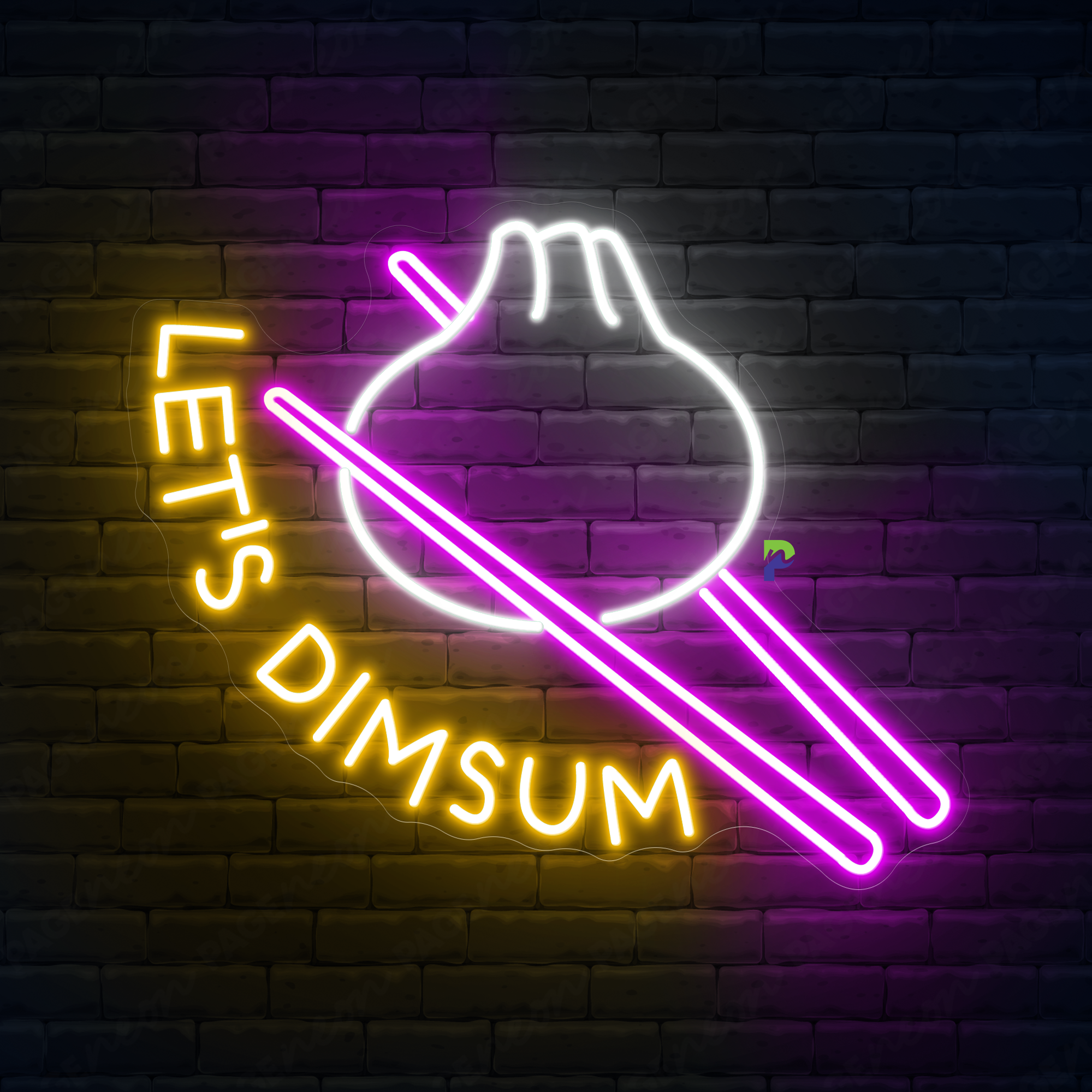 Dimsum Neon Sign Restaurant Led Light