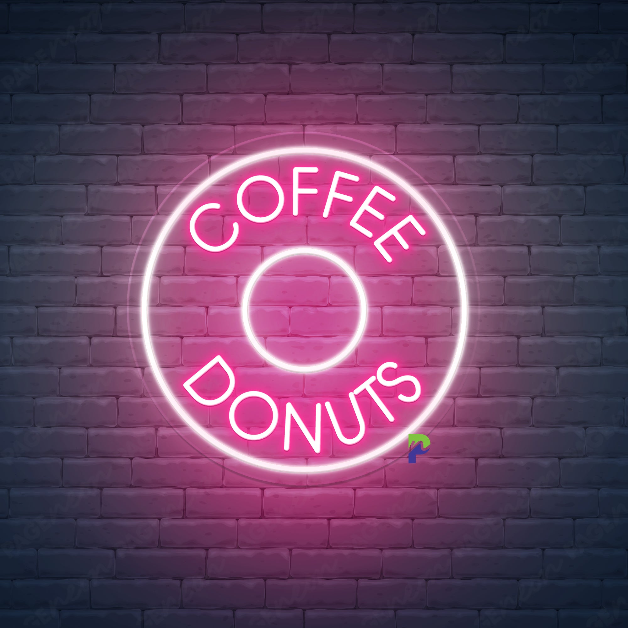 Donuts Neon Sign Coffee Led Light