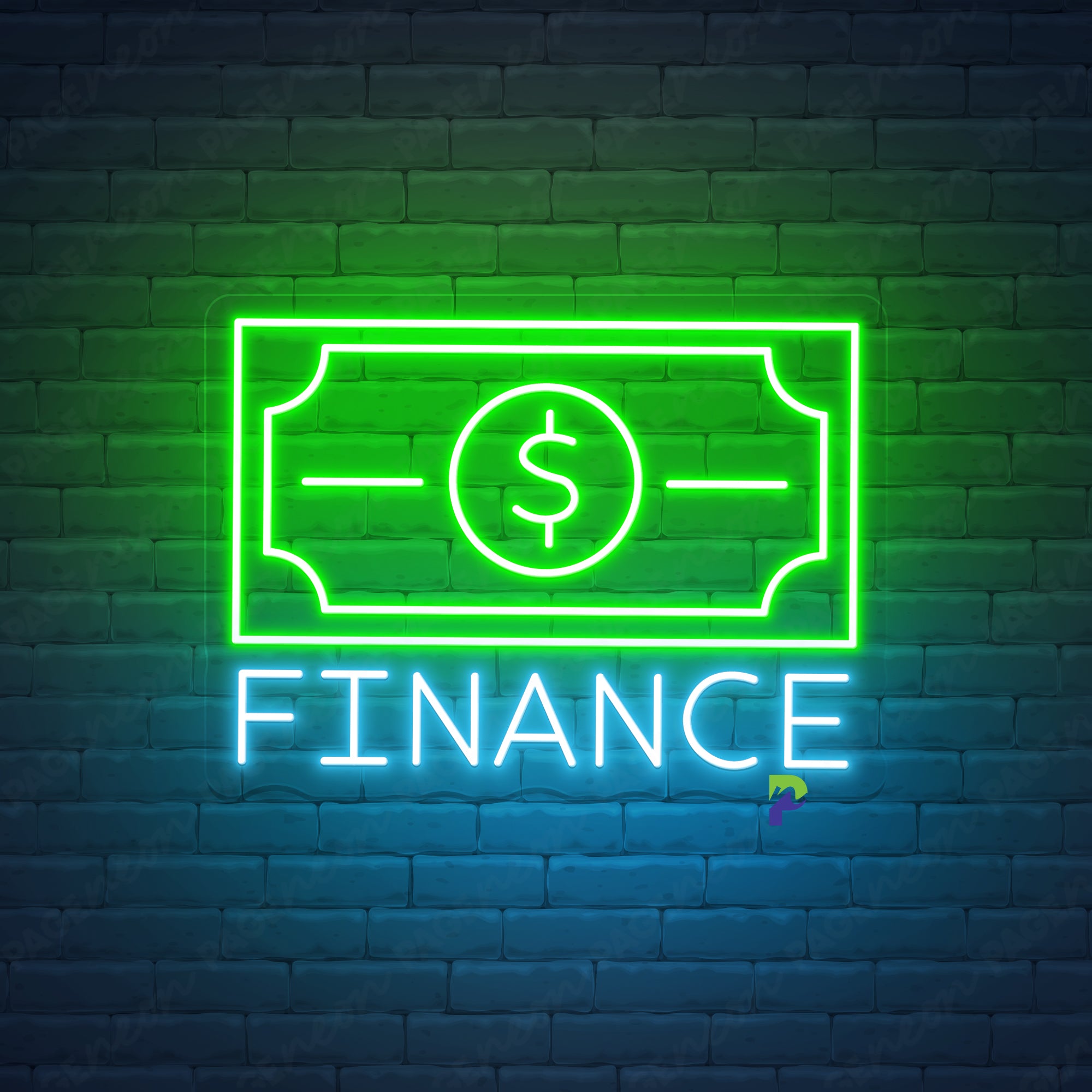 Finance Neon Signs Money Business Led Light
