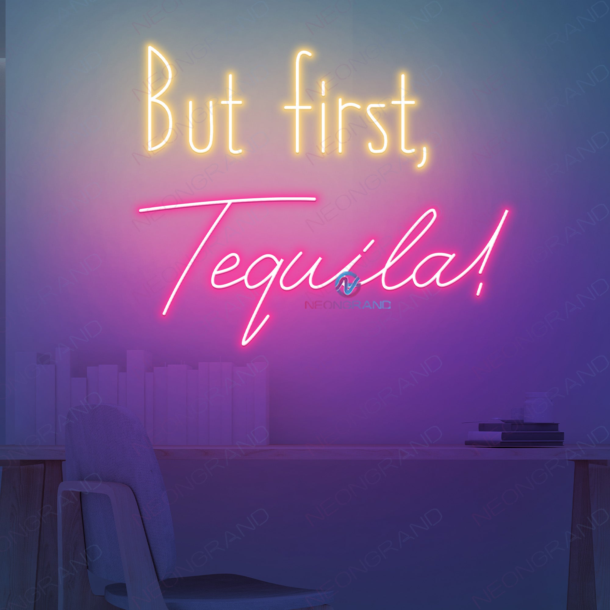 First Tequila Neon Sign Bar Led Light