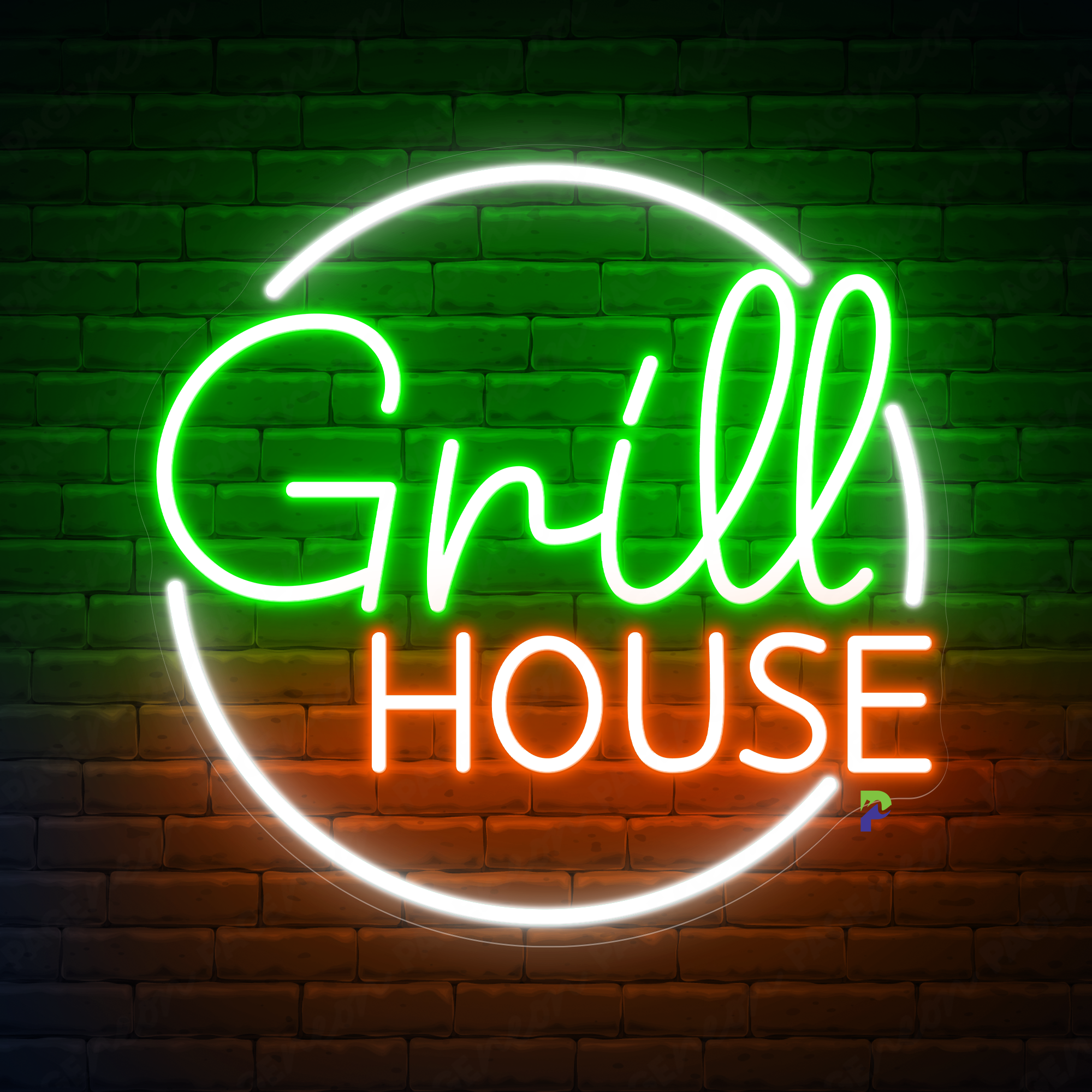 Grill House Neon Sign Business Led Light