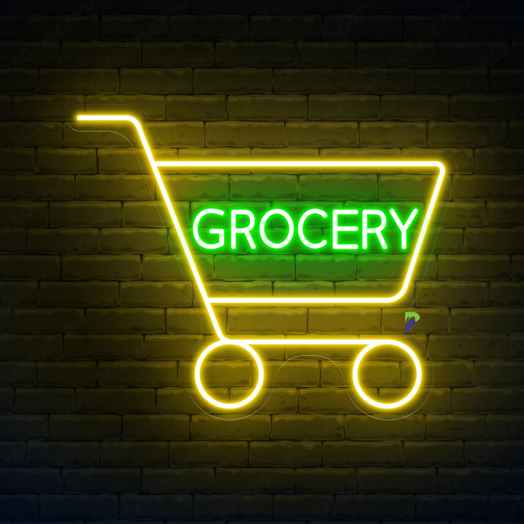Grocery Neon Sign Convenience Store Led Light