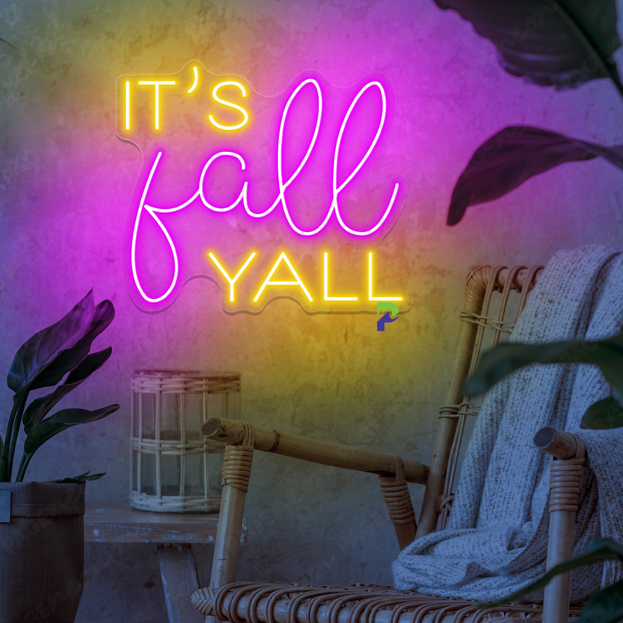 Its Fall Yall Neon Sign Led Light For Autumn Festival