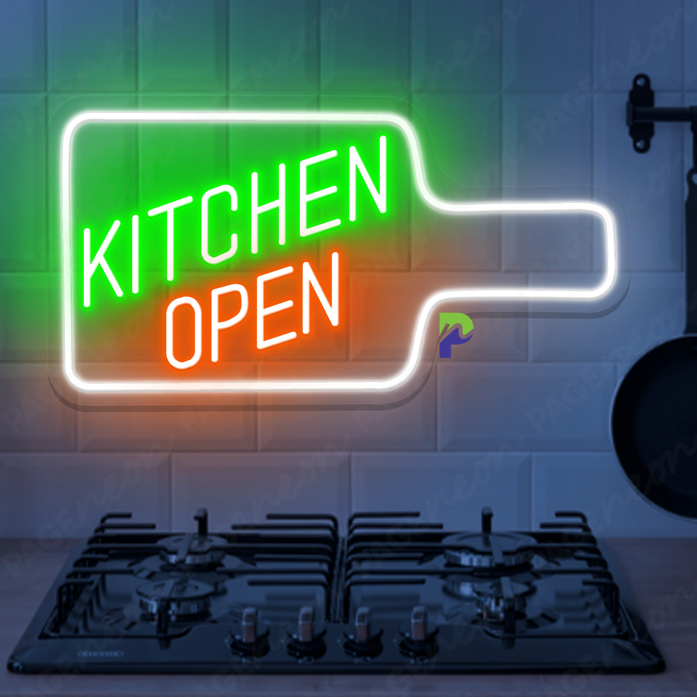 Kitchen Open Neon Sign Business Led Light