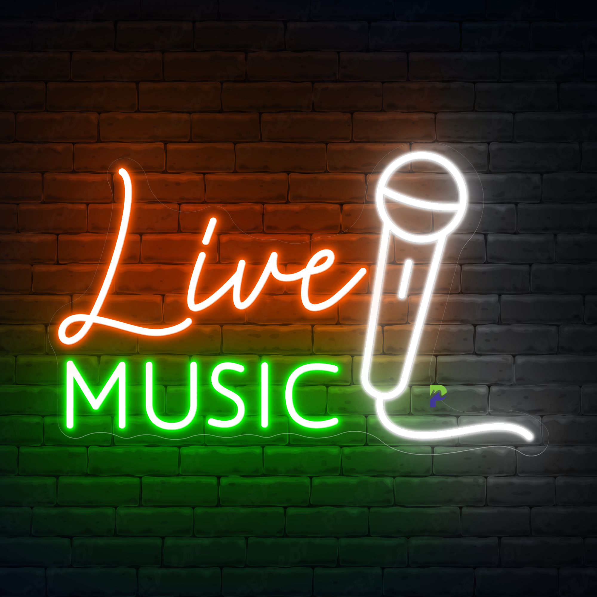 Live Music Neon Sign Business Led Light
