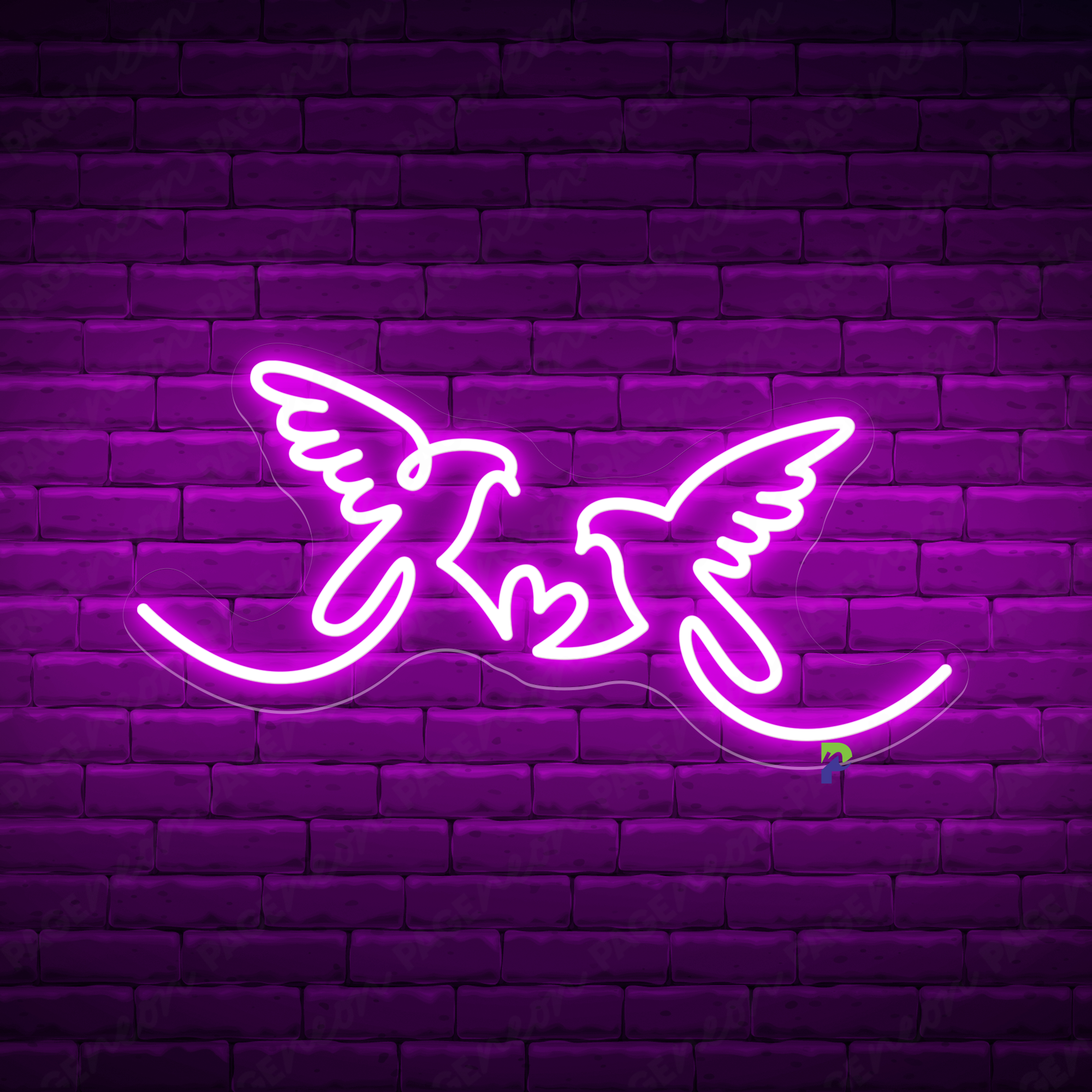 Love Bird Neon Sign Wedding Led Light