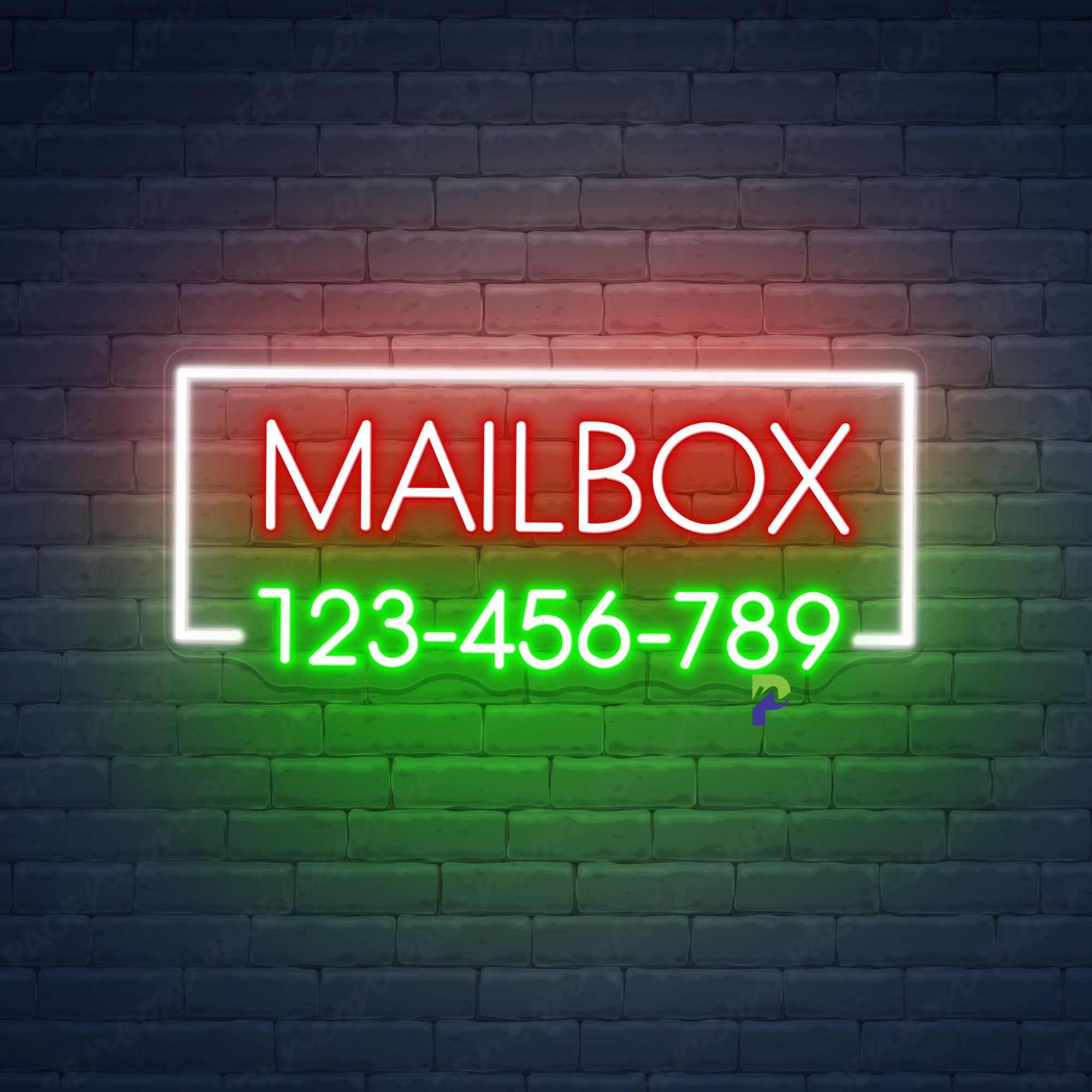 Mailboxes Neon Signs Business Custom Led Light