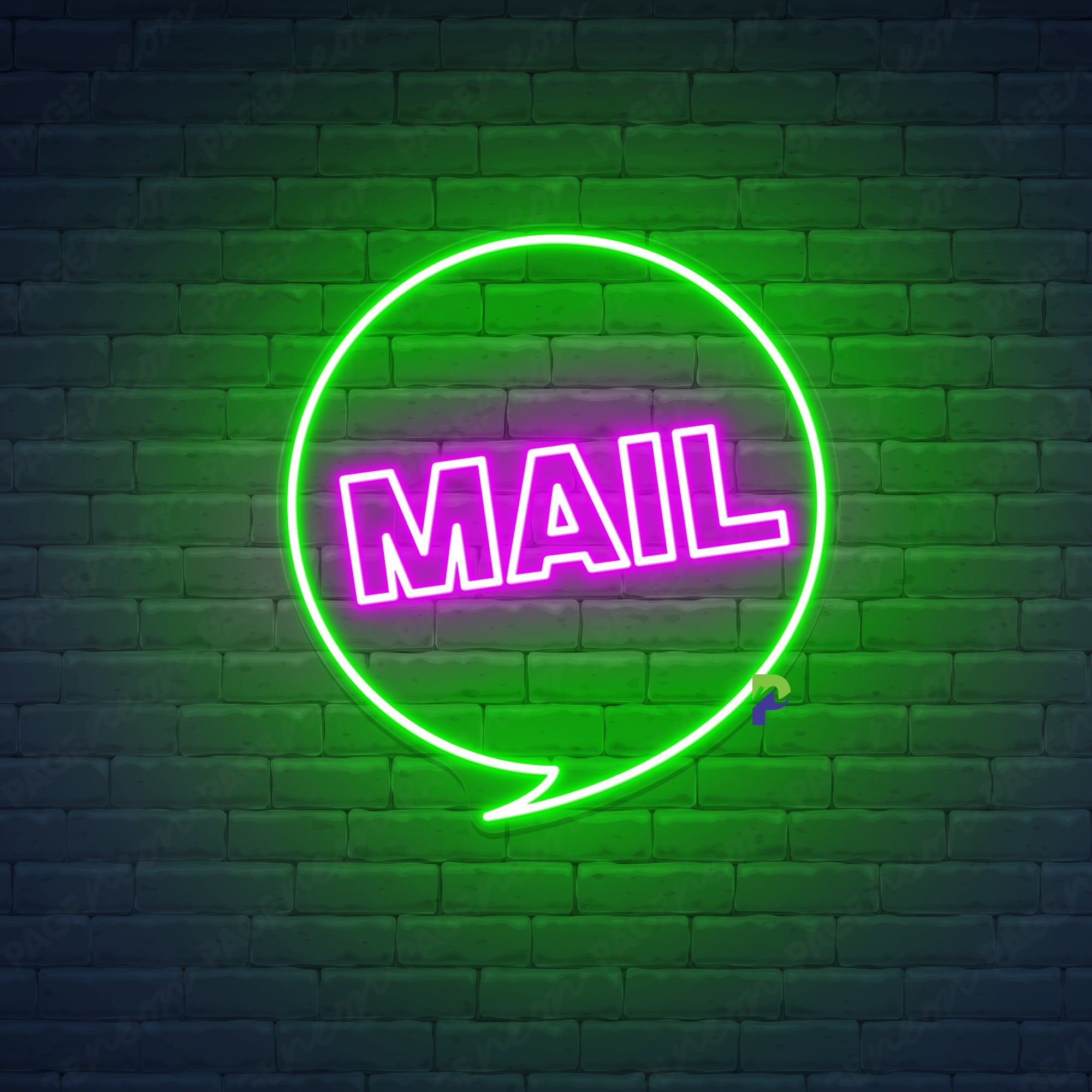 Mailboxes Neon Signs Decoration Led Light