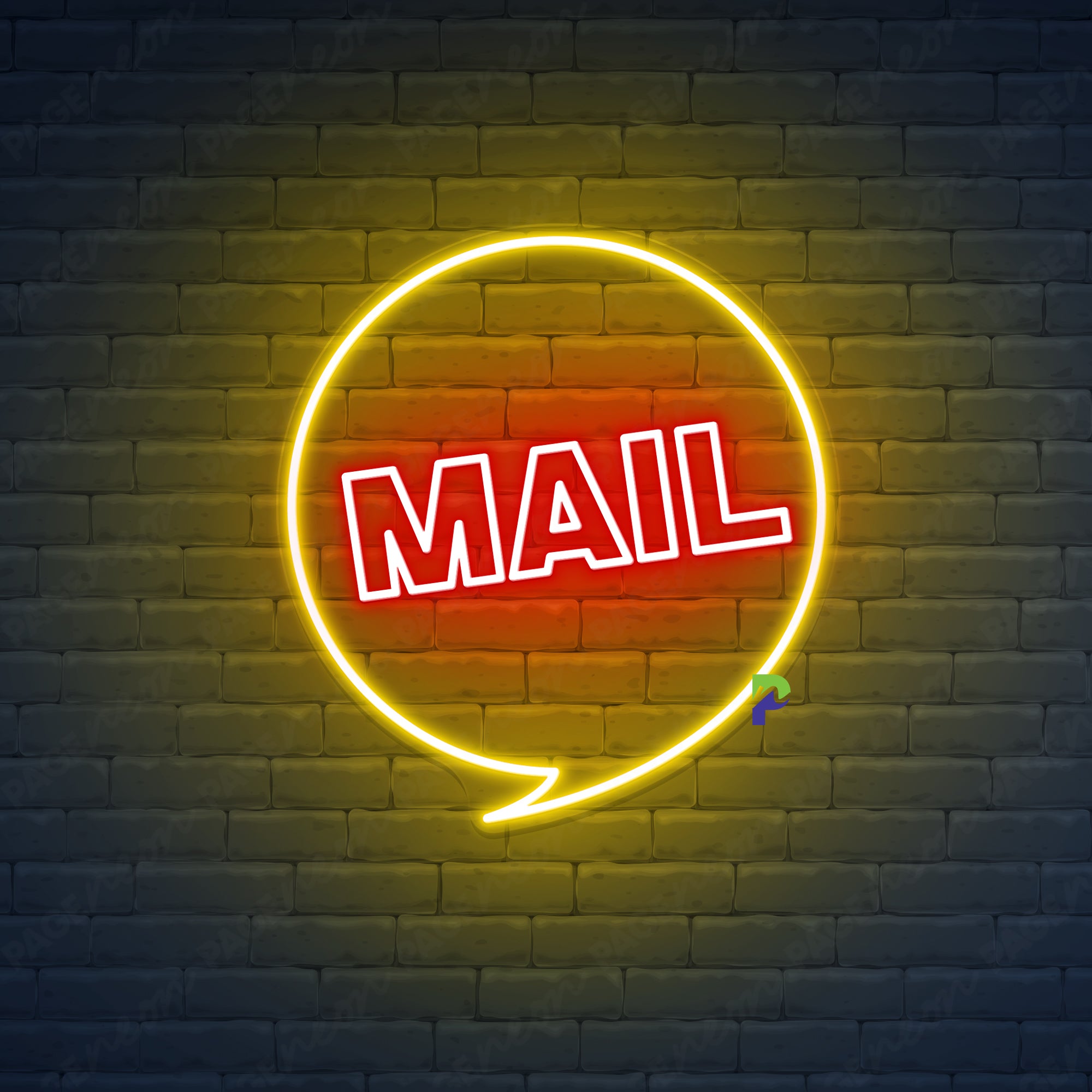 Mailboxes Neon Signs Decoration Led Light