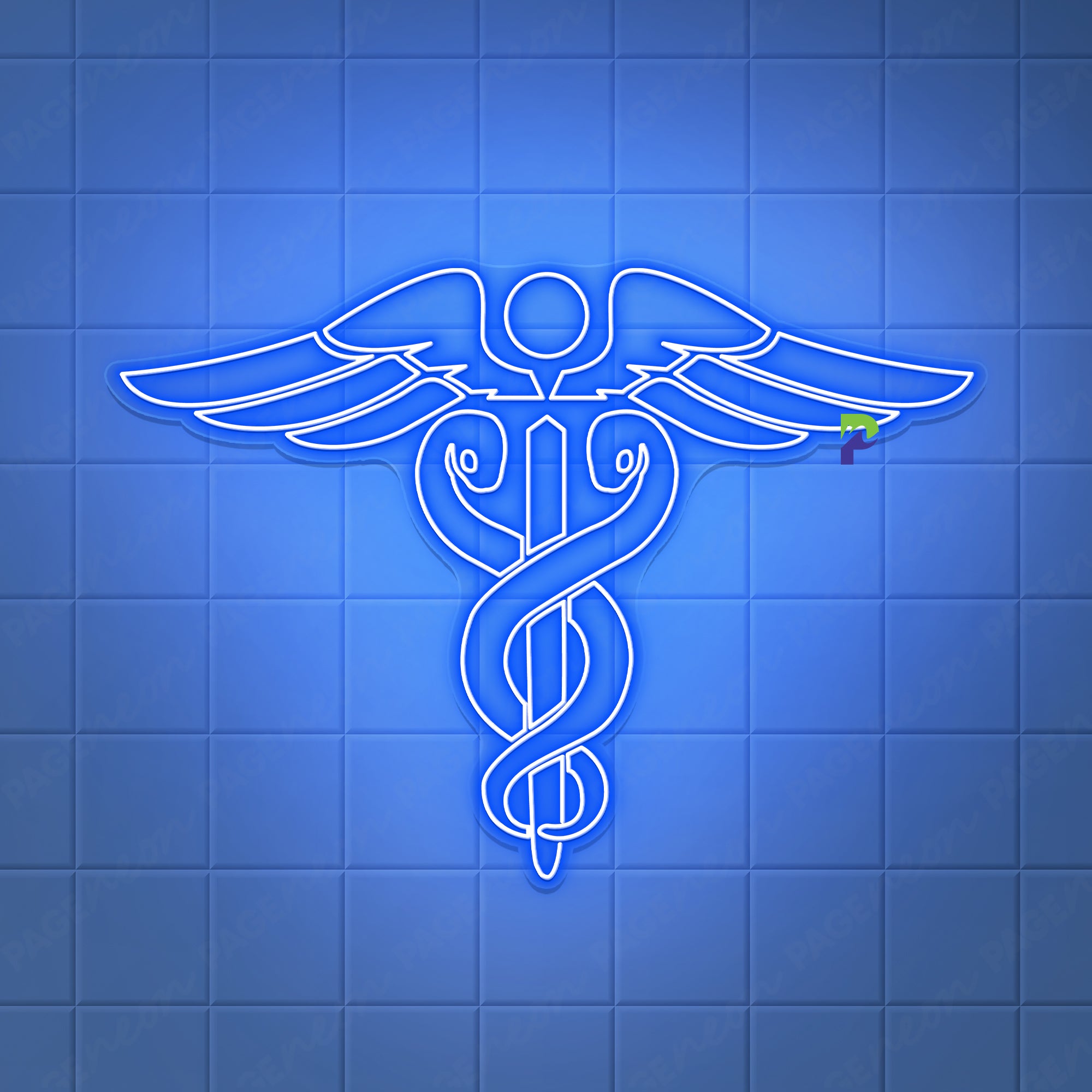Medical Neon Sign Hospital Icon Led Light