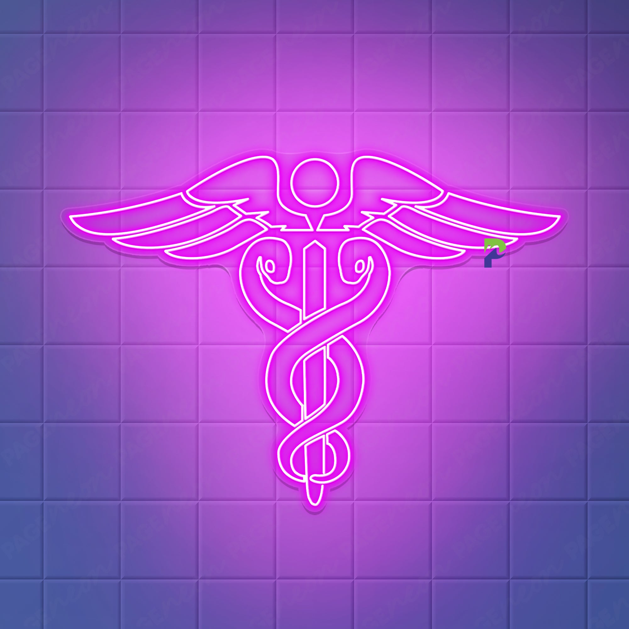 Medical Neon Sign Hospital Icon Led Light