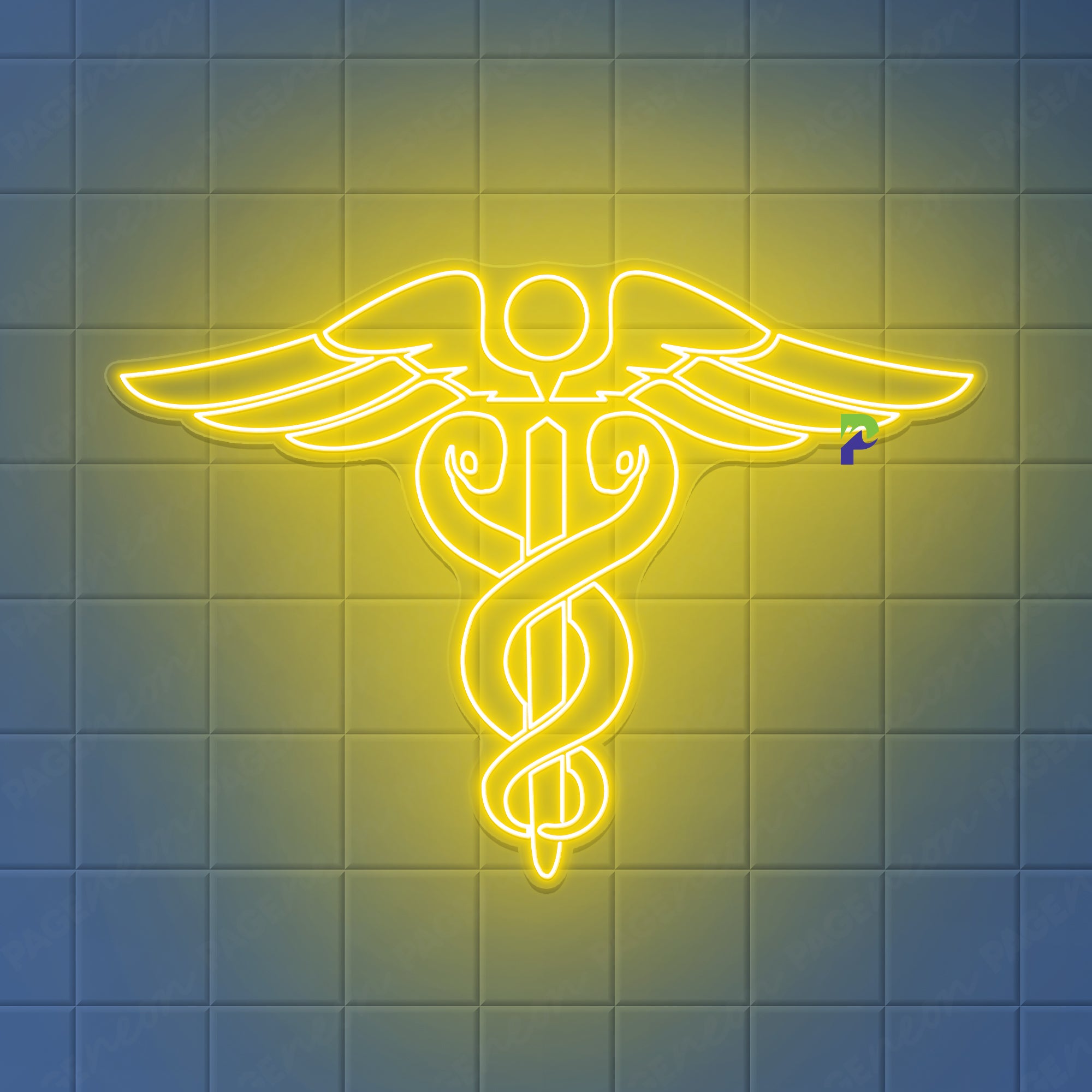 Medical Neon Sign Hospital Icon Led Light