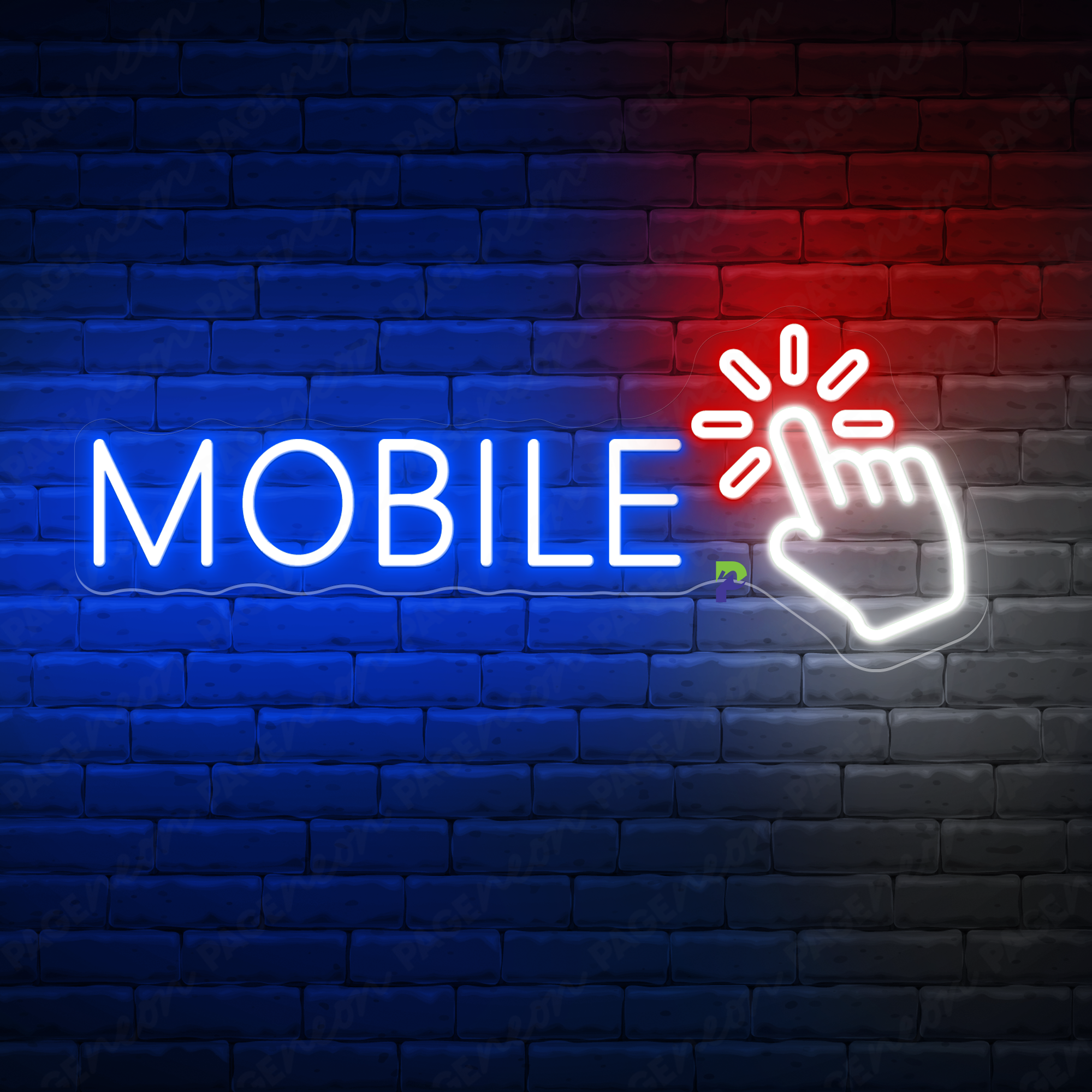 Mobile Store Neon Signs Cellphone Led Light
