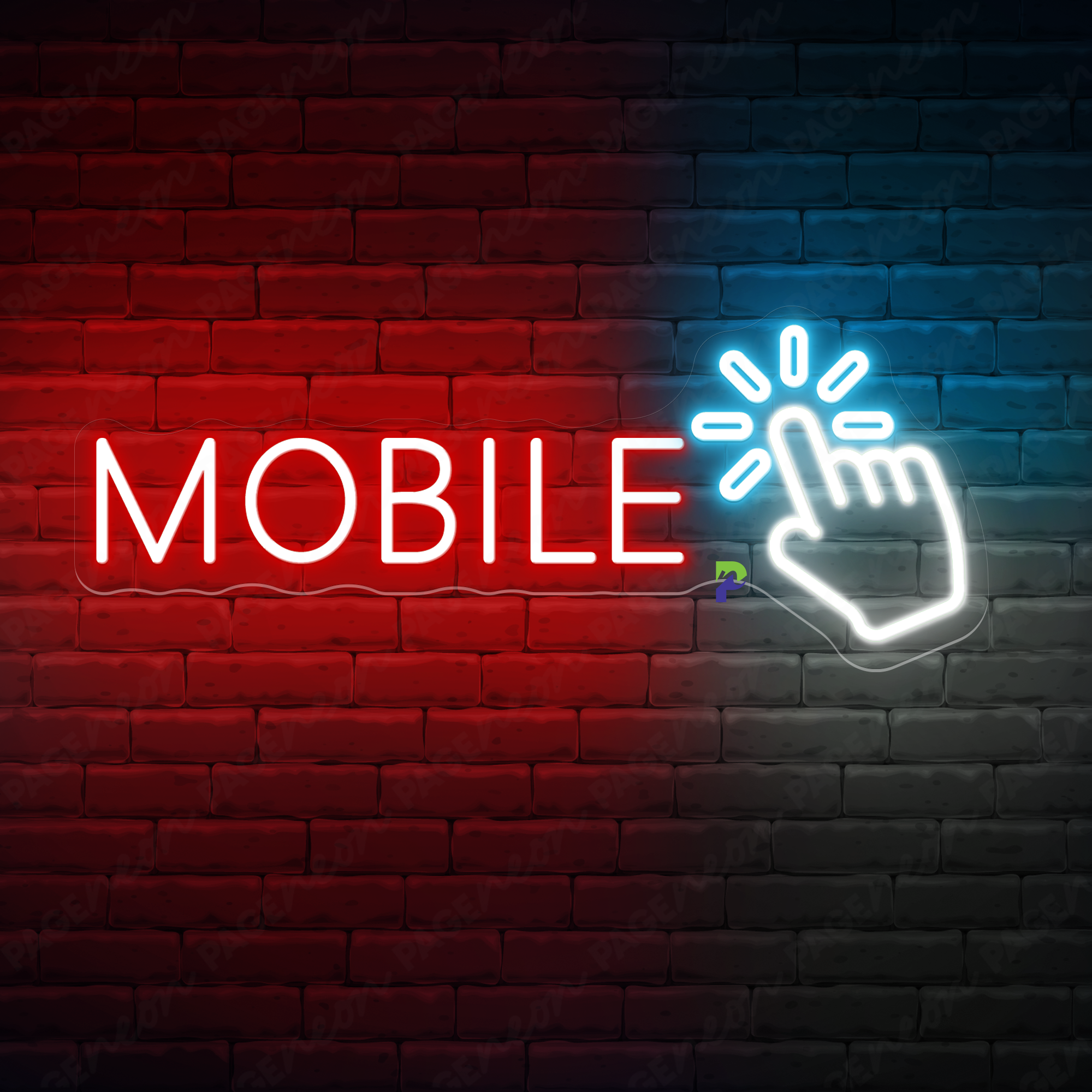 Mobile Store Neon Signs Cellphone Led Light