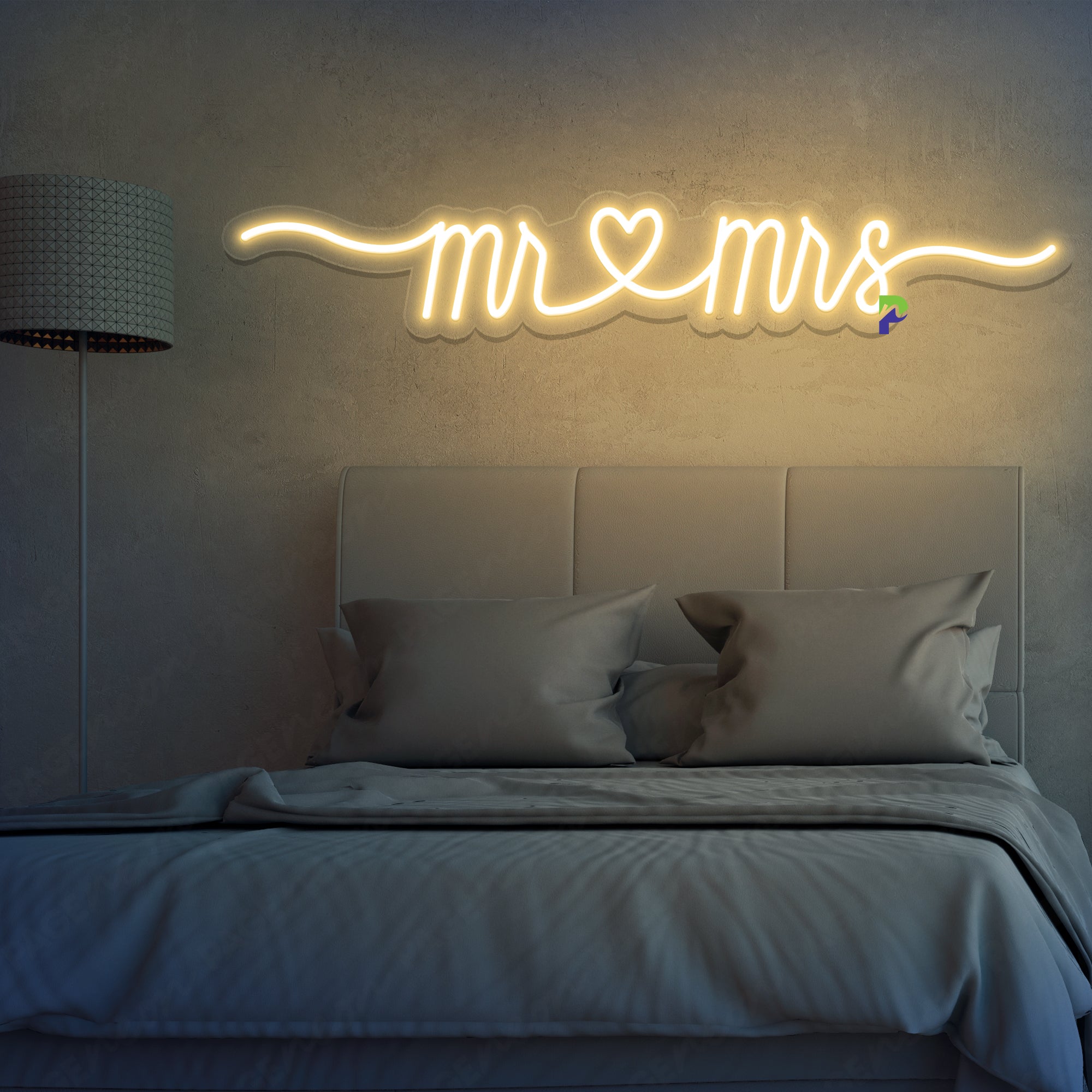 Mr And Mrs Neon Sign Wedding Led Light 