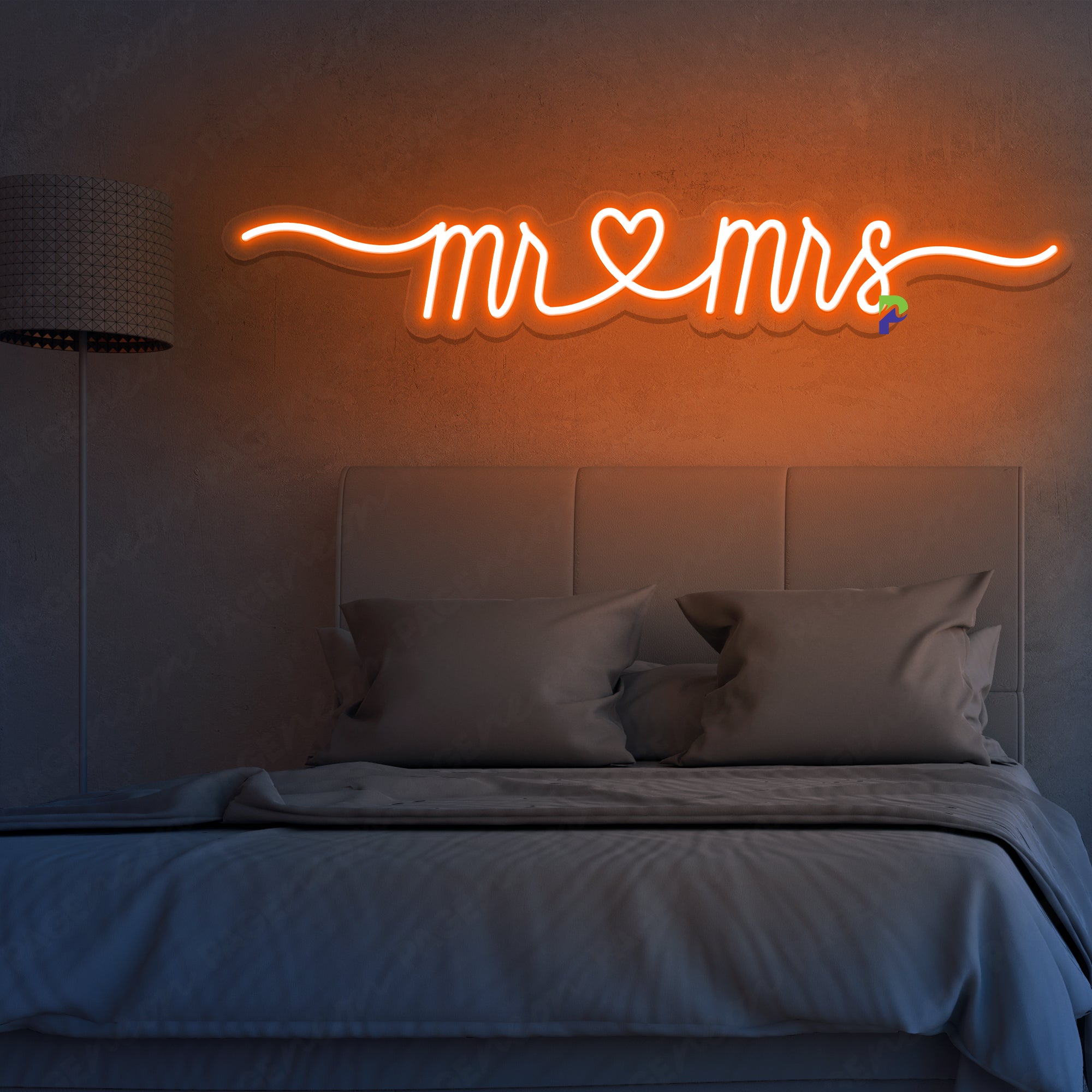 Mr And Mrs Neon Sign Wedding Led Light 