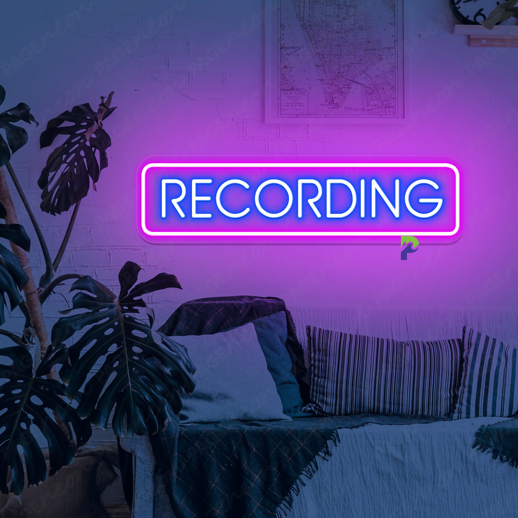 Neon Recording Sign Classic Streaming Game Led Light