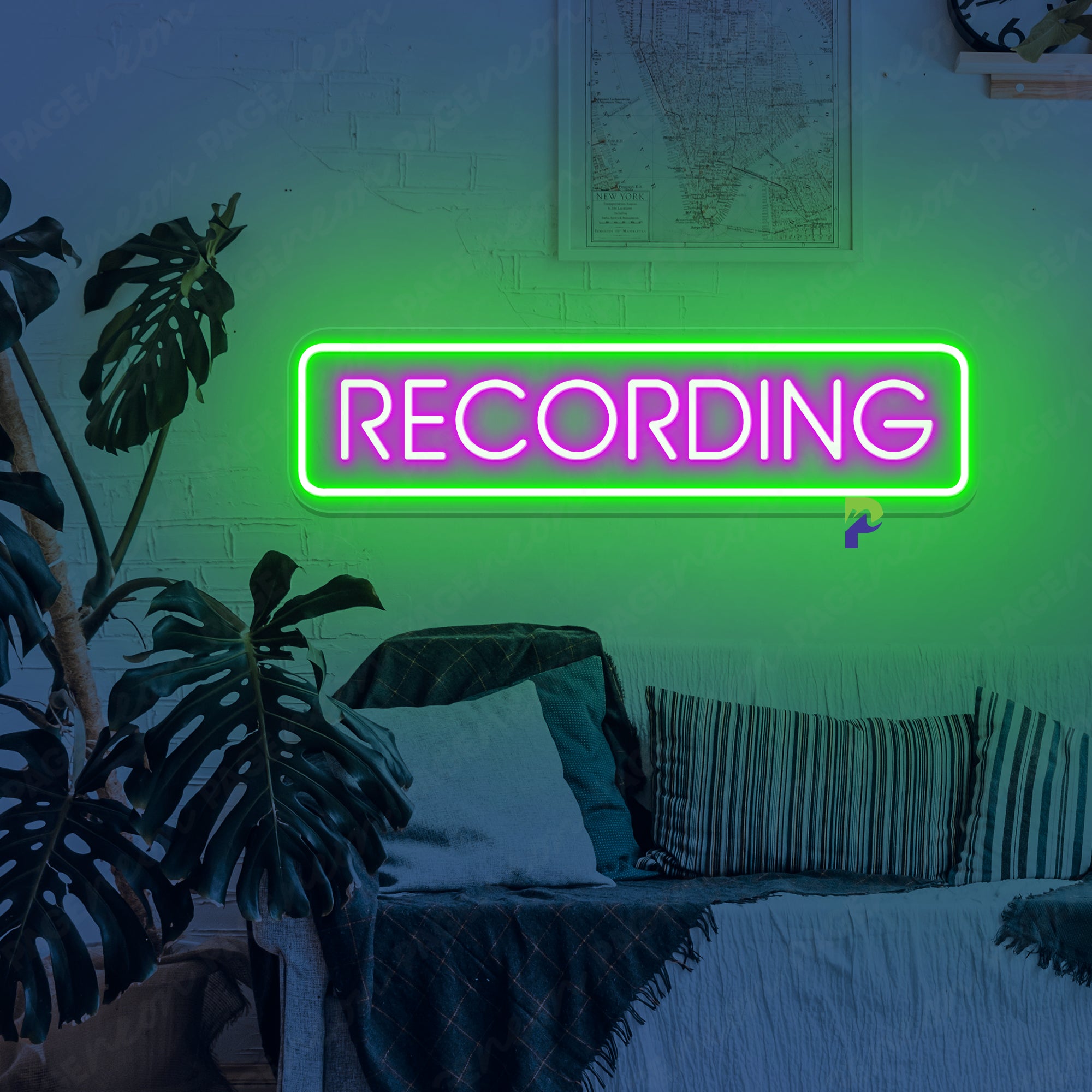Neon Recording Sign Classic Streaming Game Led Light