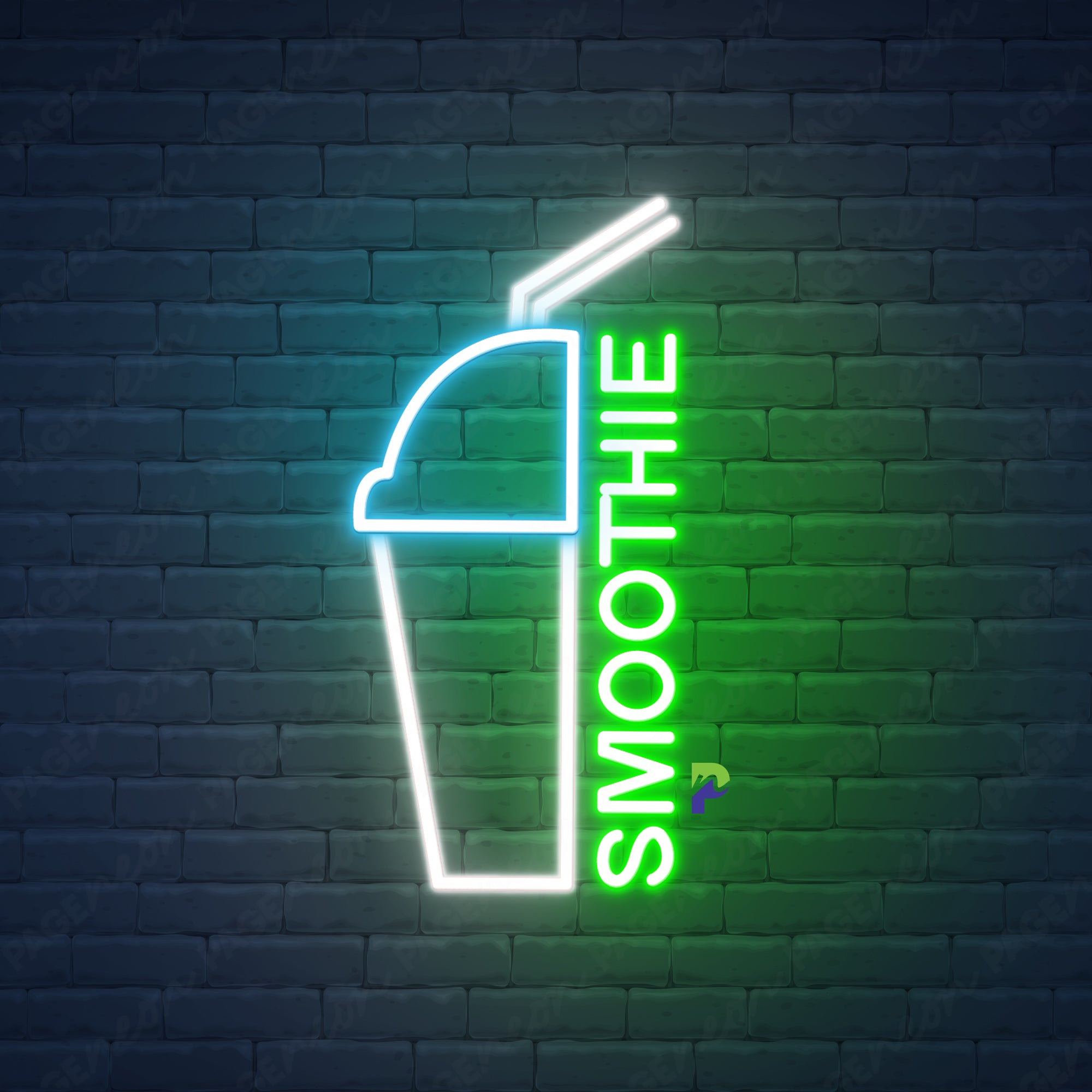 Neon Smoothies Sign Cheap Cafe Led Light