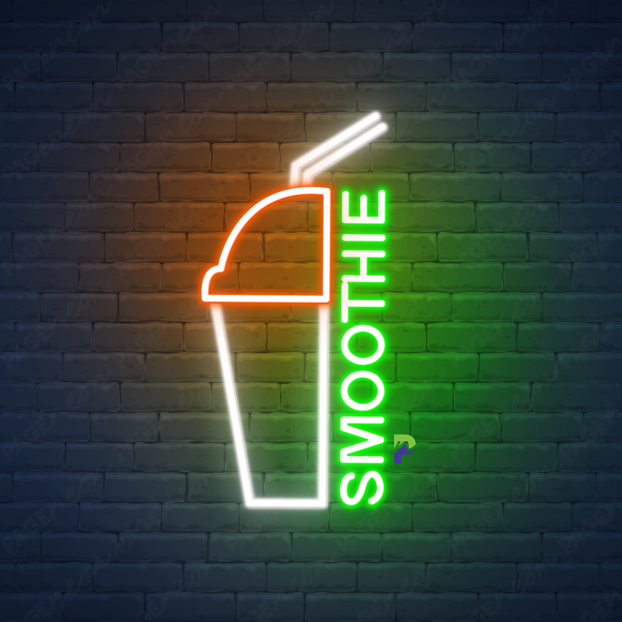 Neon Smoothies Sign Cheap Cafe Led Light