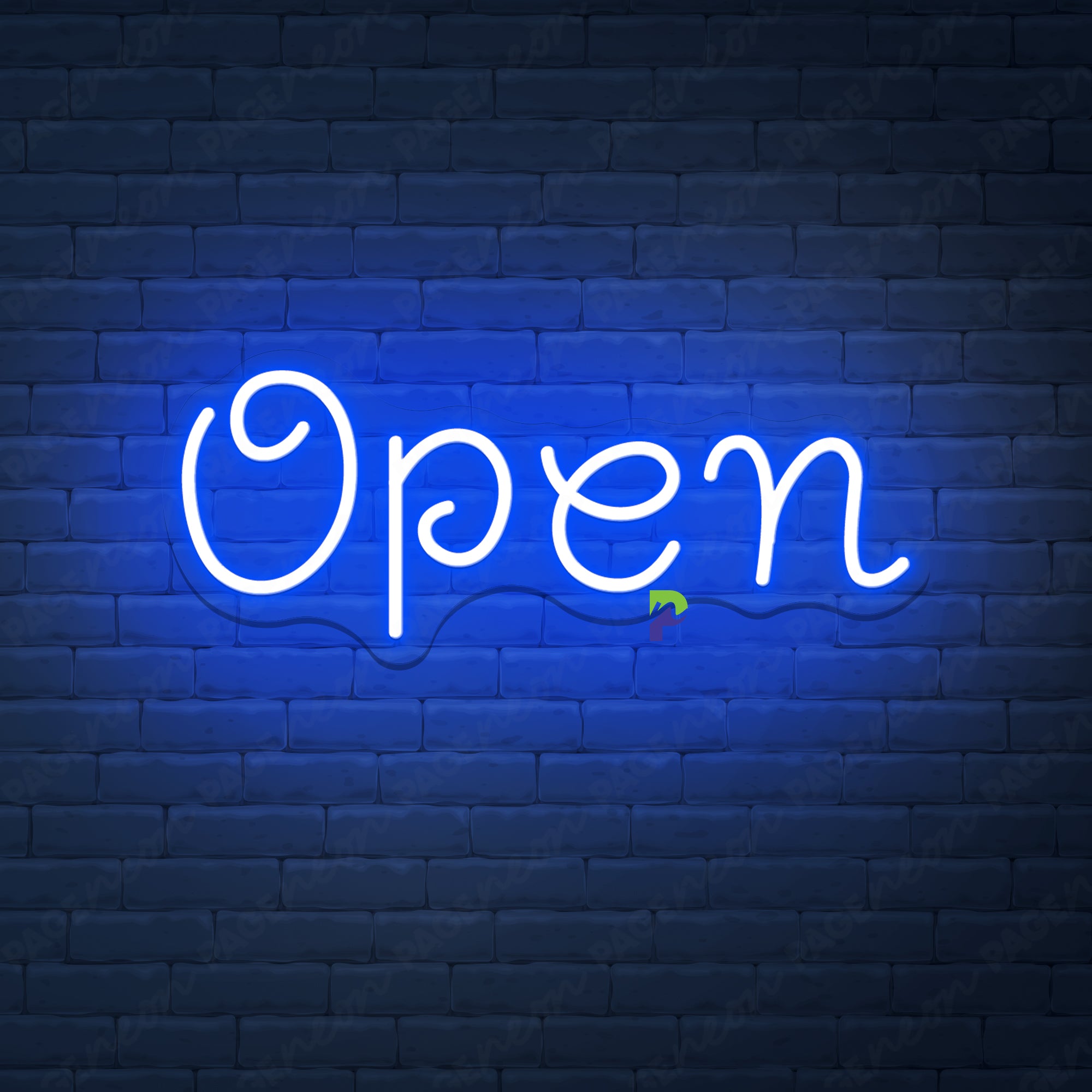 Open Business Neon Sign Simple Led Light