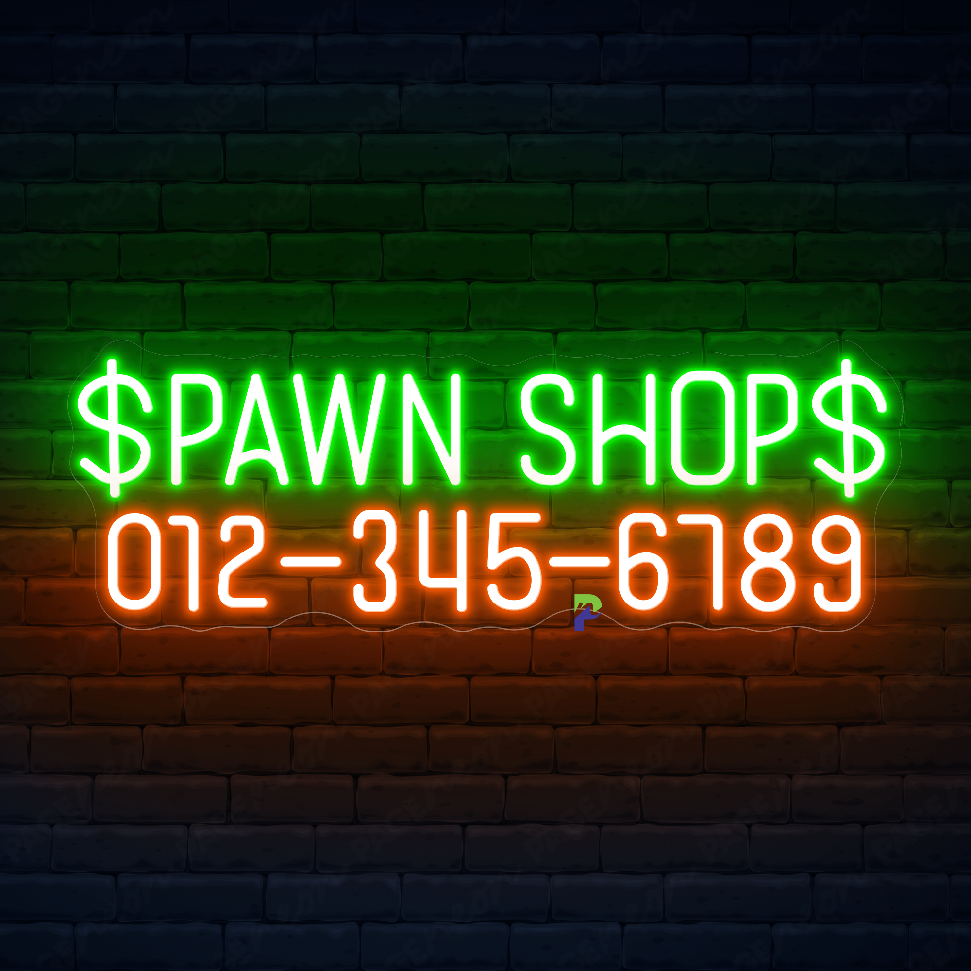 Pawn Shop Neon Signs Custom Led Light