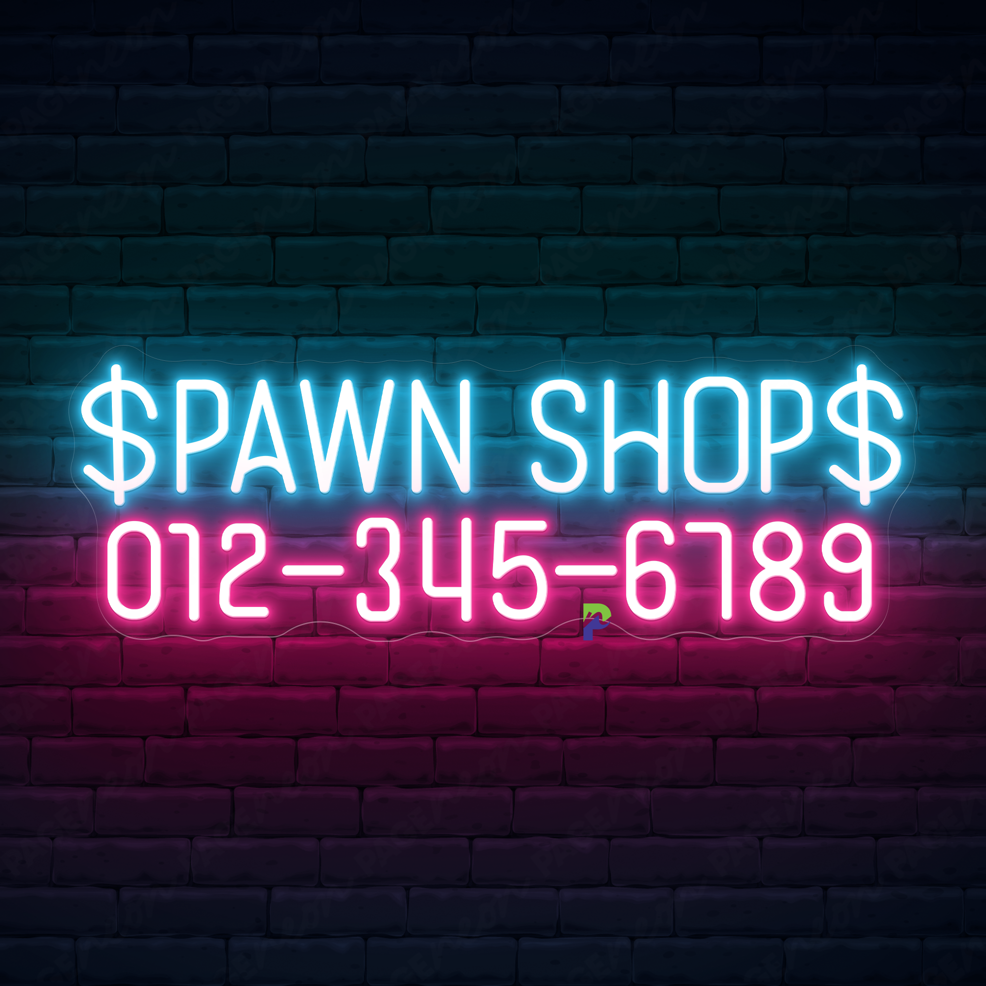 Pawn Shop Neon Signs Custom Led Light