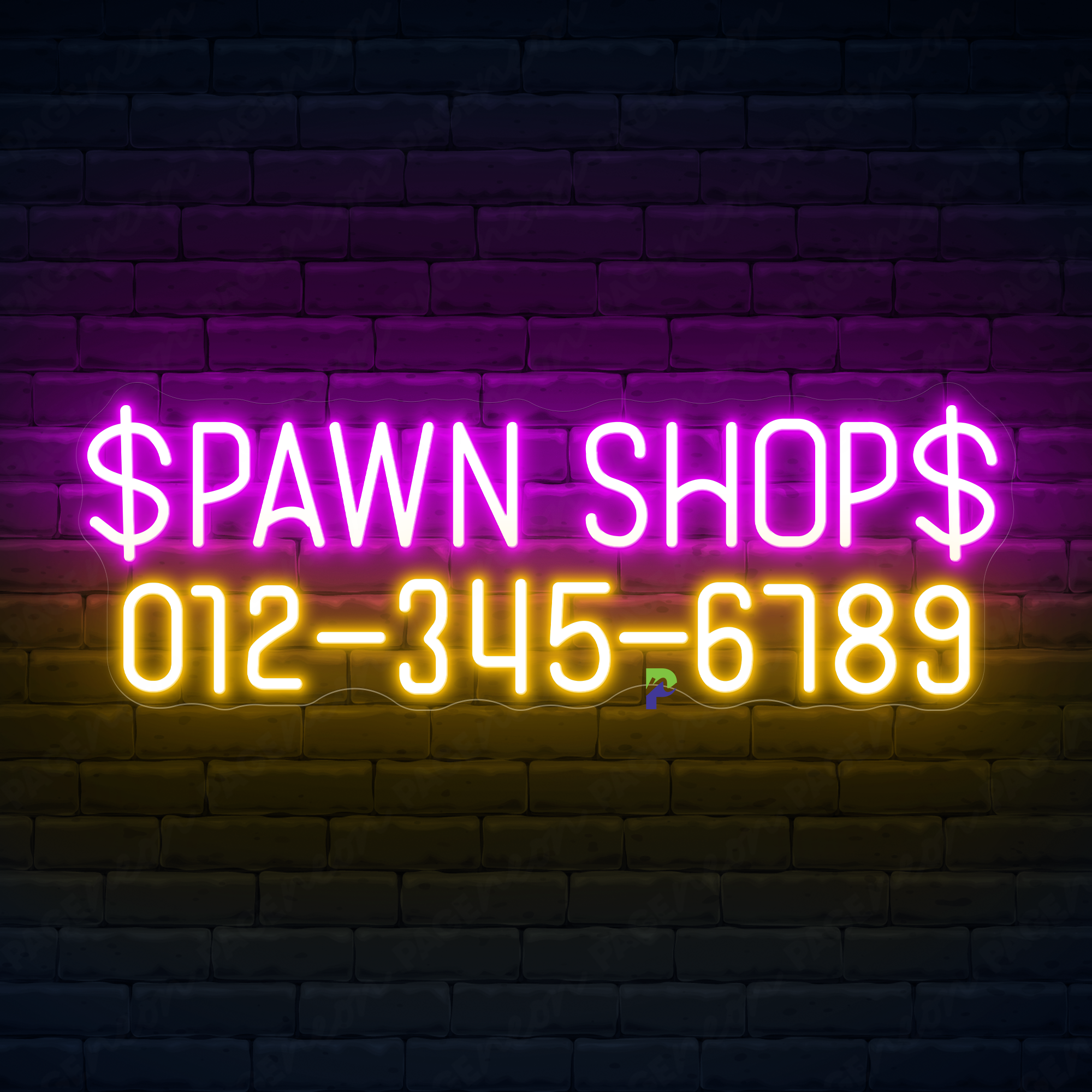 Pawn Shop Neon Signs Custom Led Light