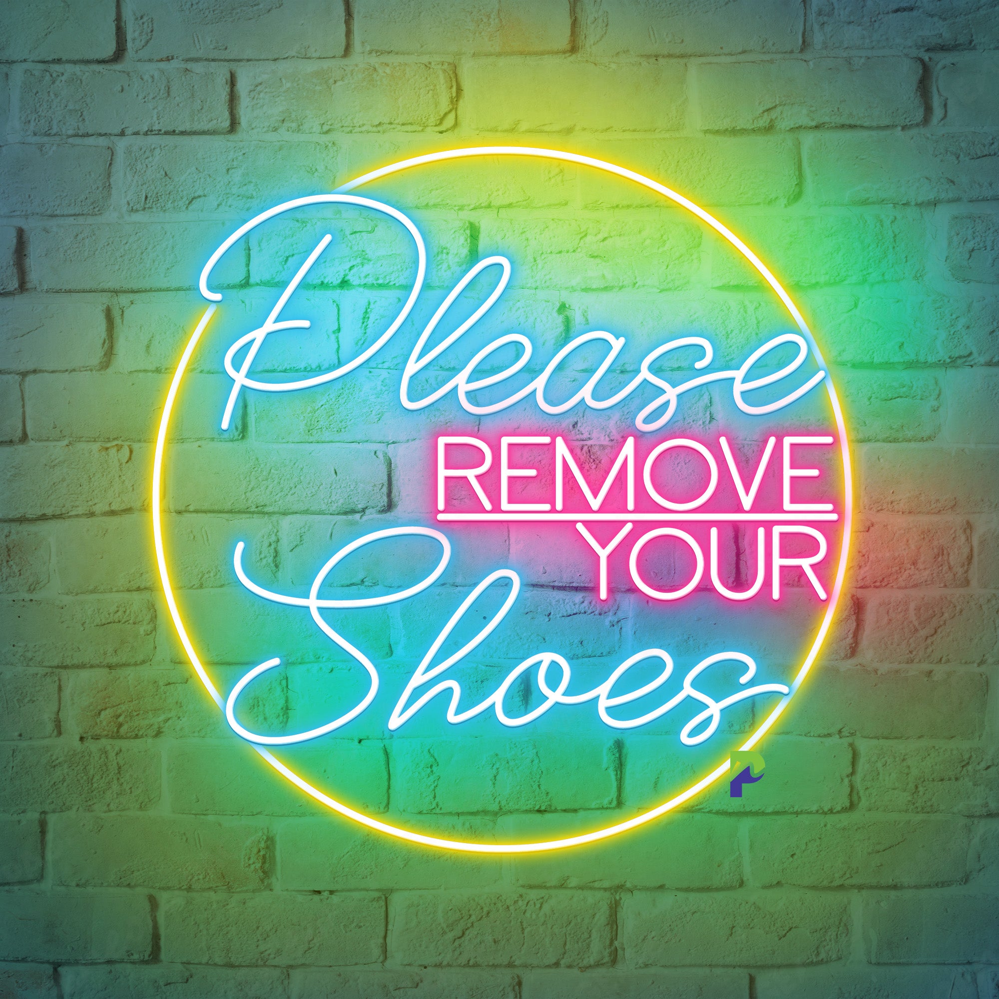 Please Remove Your Shoes Neon Sign Instruction Store Led Light